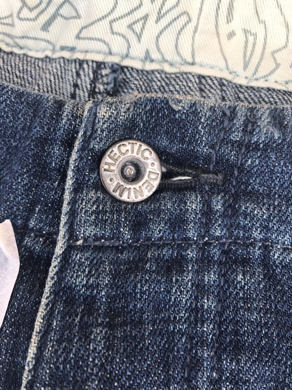 Japanese Brand Japanese Brand Hectic Denim Pants Made In Japan Size US 36 / EU 52 - 13 Thumbnail