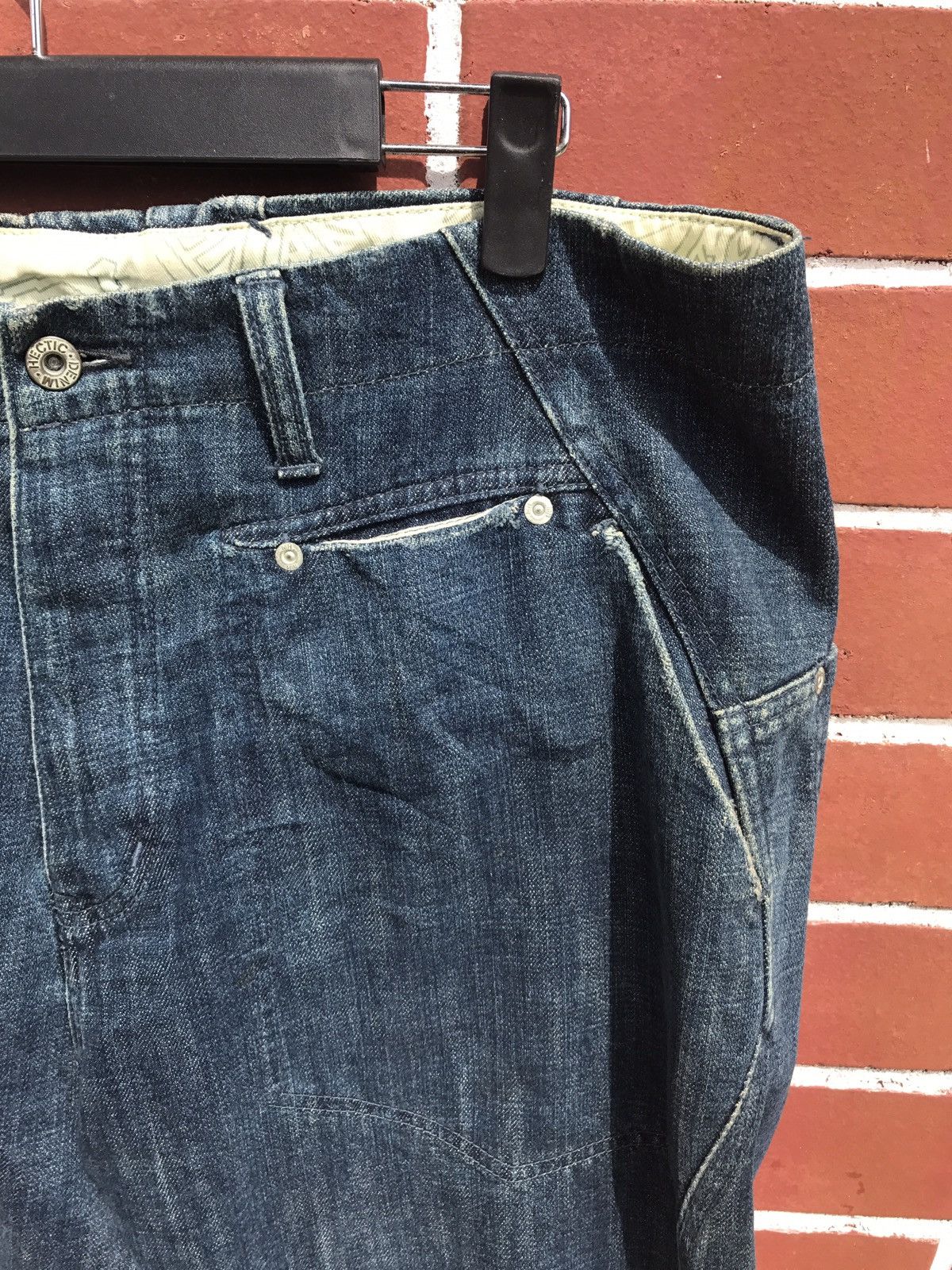 Japanese Brand Japanese Brand Hectic Denim Pants Made In Japan Size US 36 / EU 52 - 3 Thumbnail