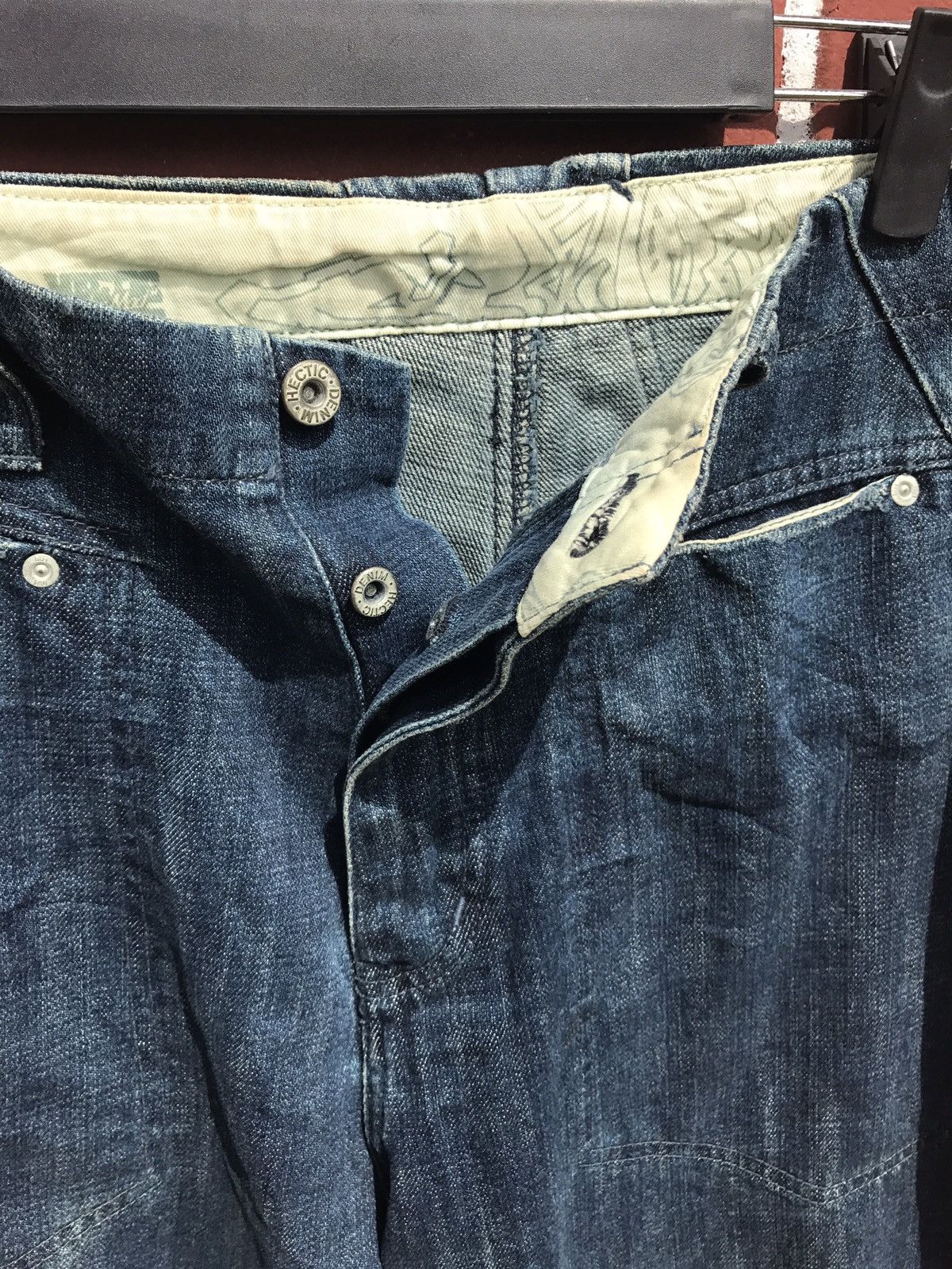 Japanese Brand Japanese Brand Hectic Denim Pants Made In Japan Size US 36 / EU 52 - 8 Thumbnail