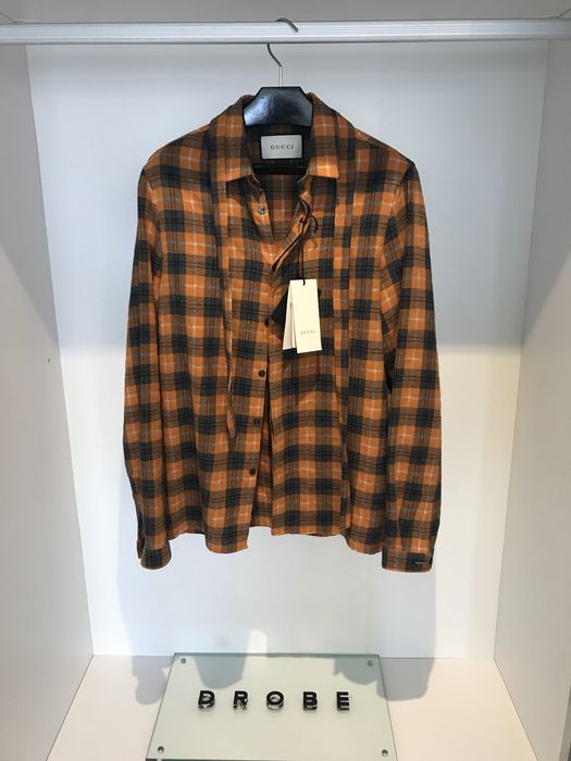 Gucci Flannel Shirt Size US M / EU 48-50 / 2 - 1 Preview