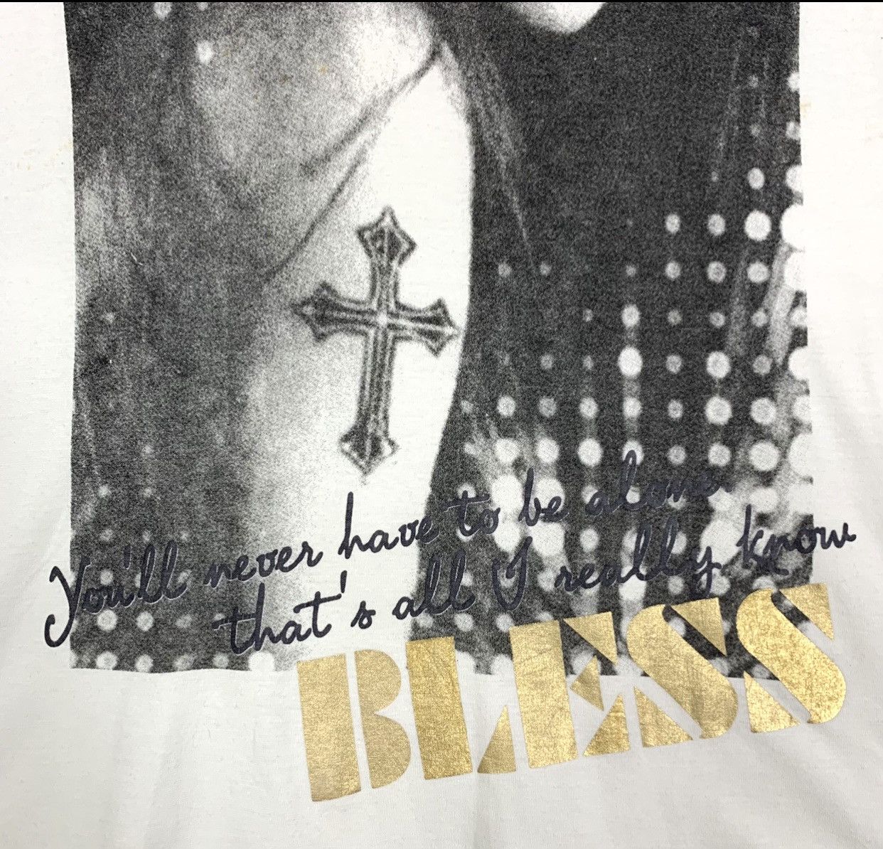 Vintage Vintage Ancienne Bless Tattoos Women’s Tshirt Size S / US 4 / IT 40 - 5 Thumbnail