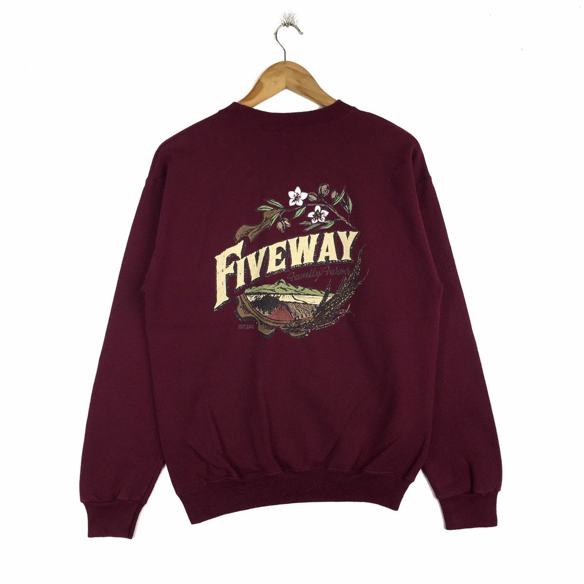 Vintage FIVEAWAY Crewneck Sweatshirt Pullover Jumper