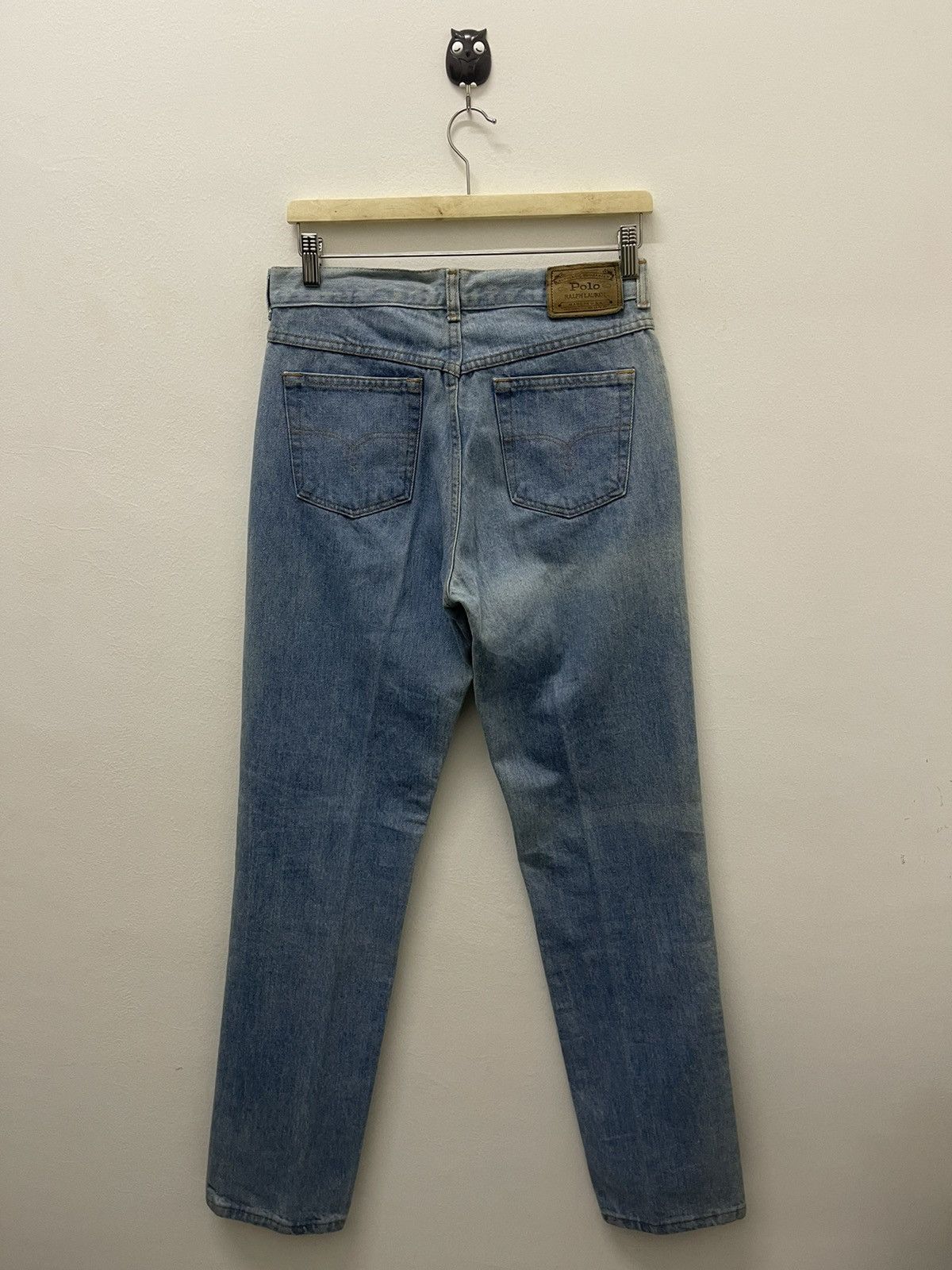 image of Vintage Polo Ralph Laurent Made In Usa Denim Jeans in Blue, Men's (Size 29)