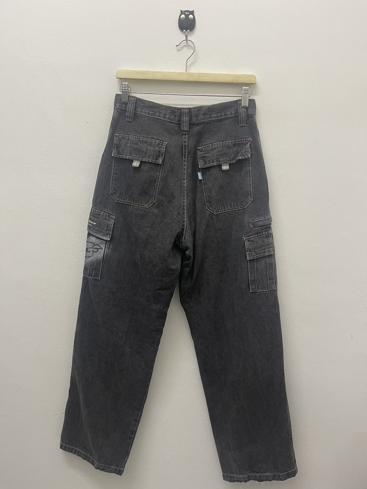 Japanese Brand Rare Vintage PJ’S SURF Baggy Cargo Denim Pant Size US 29 - 7 Thumbnail