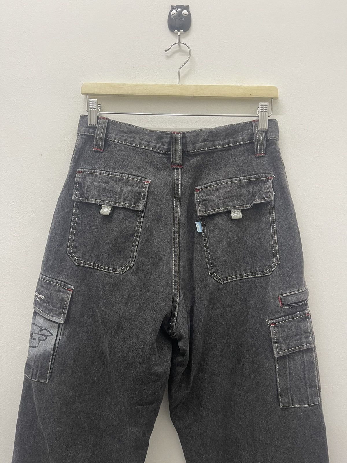 Japanese Brand Rare Vintage PJ’S SURF Baggy Cargo Denim Pant Size US 29 - 8 Thumbnail