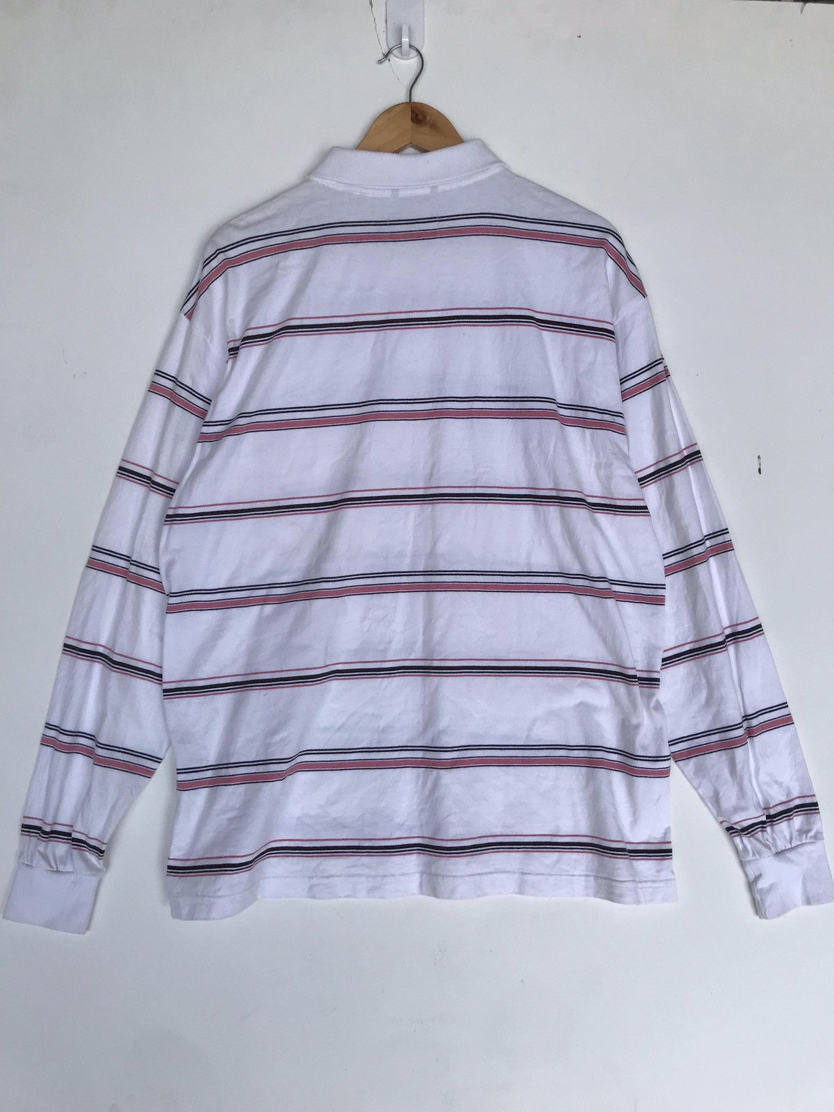 Kansai Yamamoto Vintage kansai yamamoto striped polo tshirt XL Size Size US XL / EU 56 / 4 - 6 Thumbnail