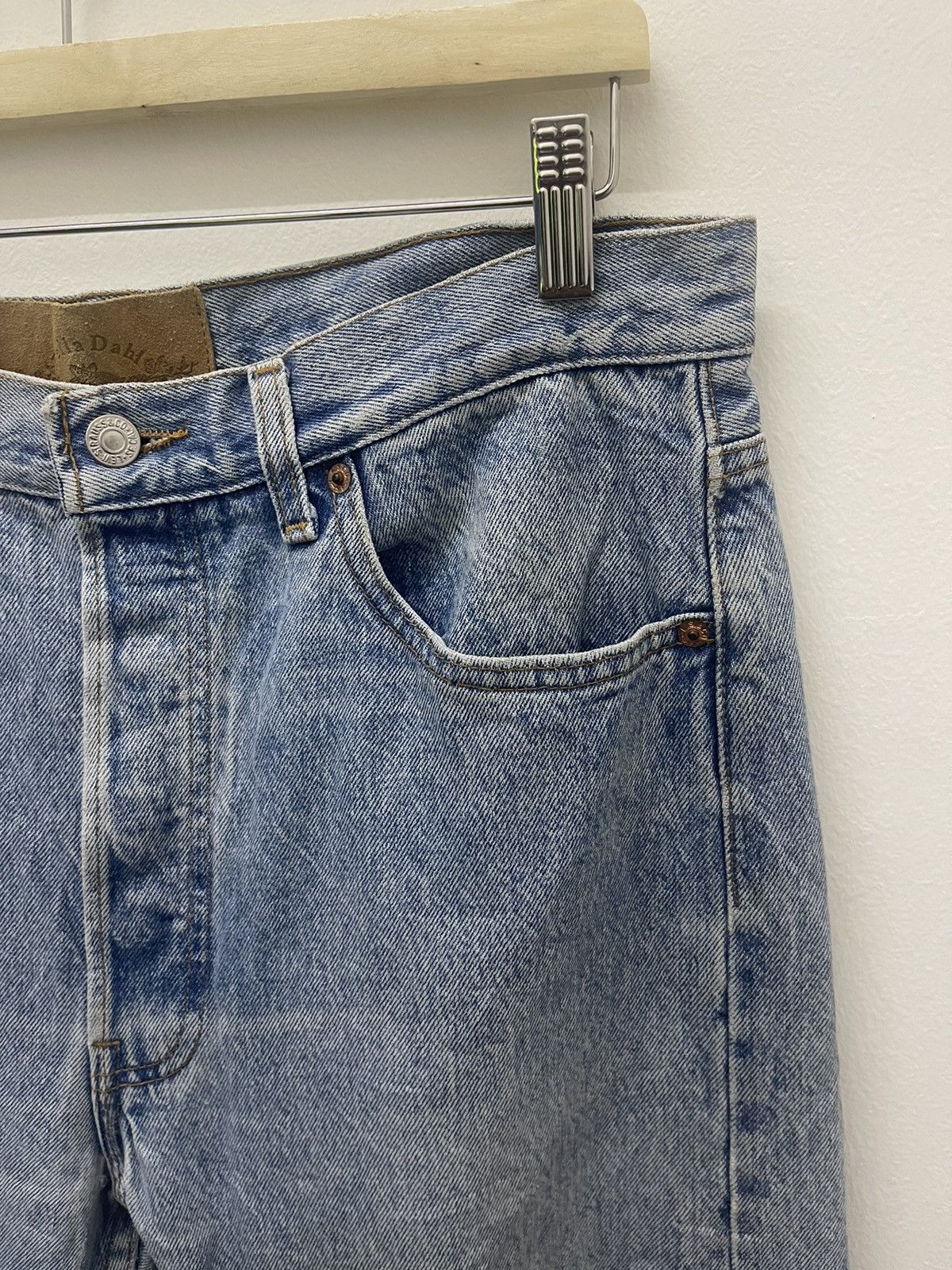 Levi's Vintage Clothing Rare Vintage 501 LEVIS X BELLA DAHL American Made Jeans Size US 34 / EU 50 - 11 Thumbnail