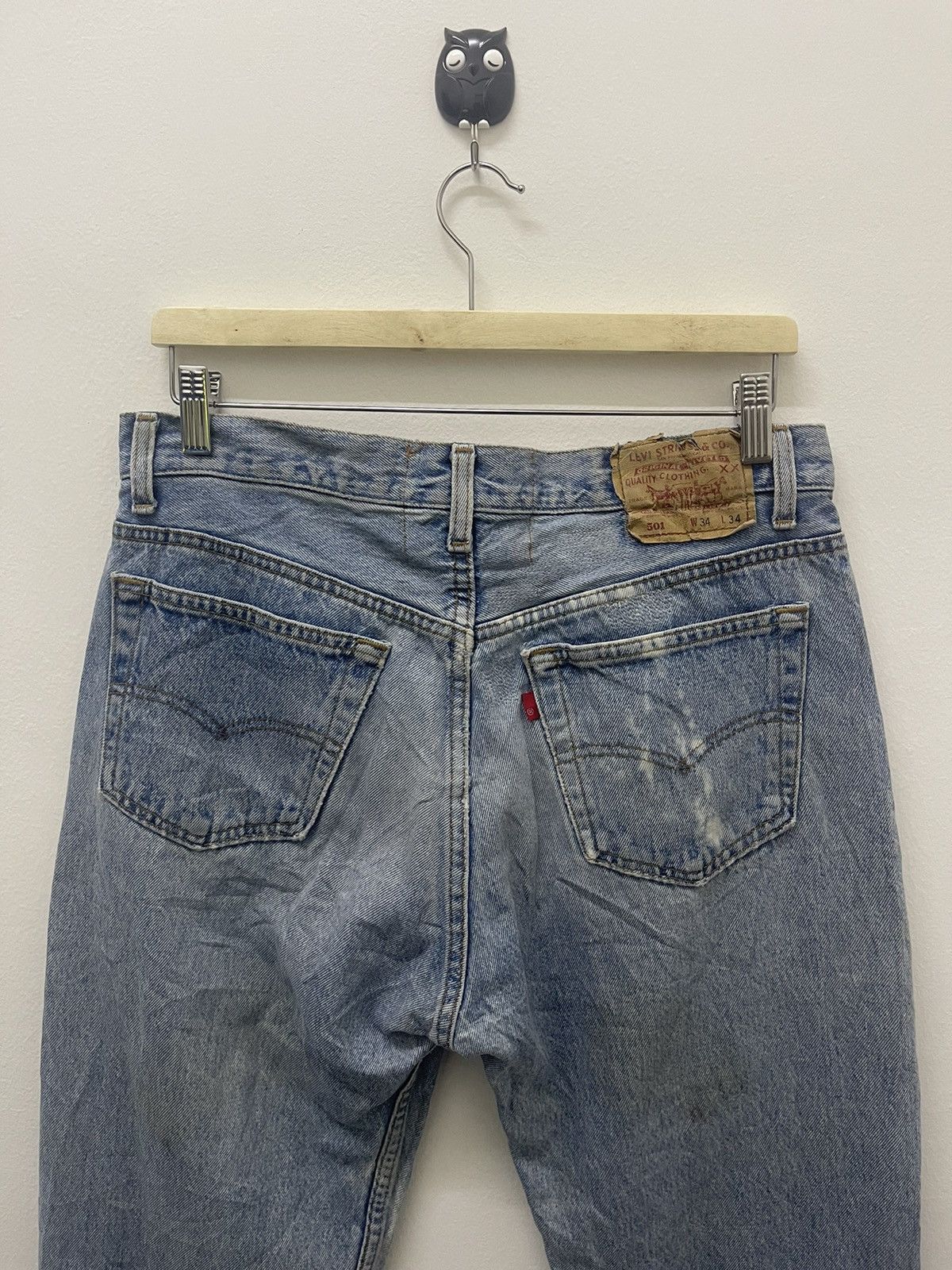 Levi's Vintage Clothing Rare Vintage 501 LEVIS X BELLA DAHL American Made Jeans Size US 34 / EU 50 - 3 Thumbnail