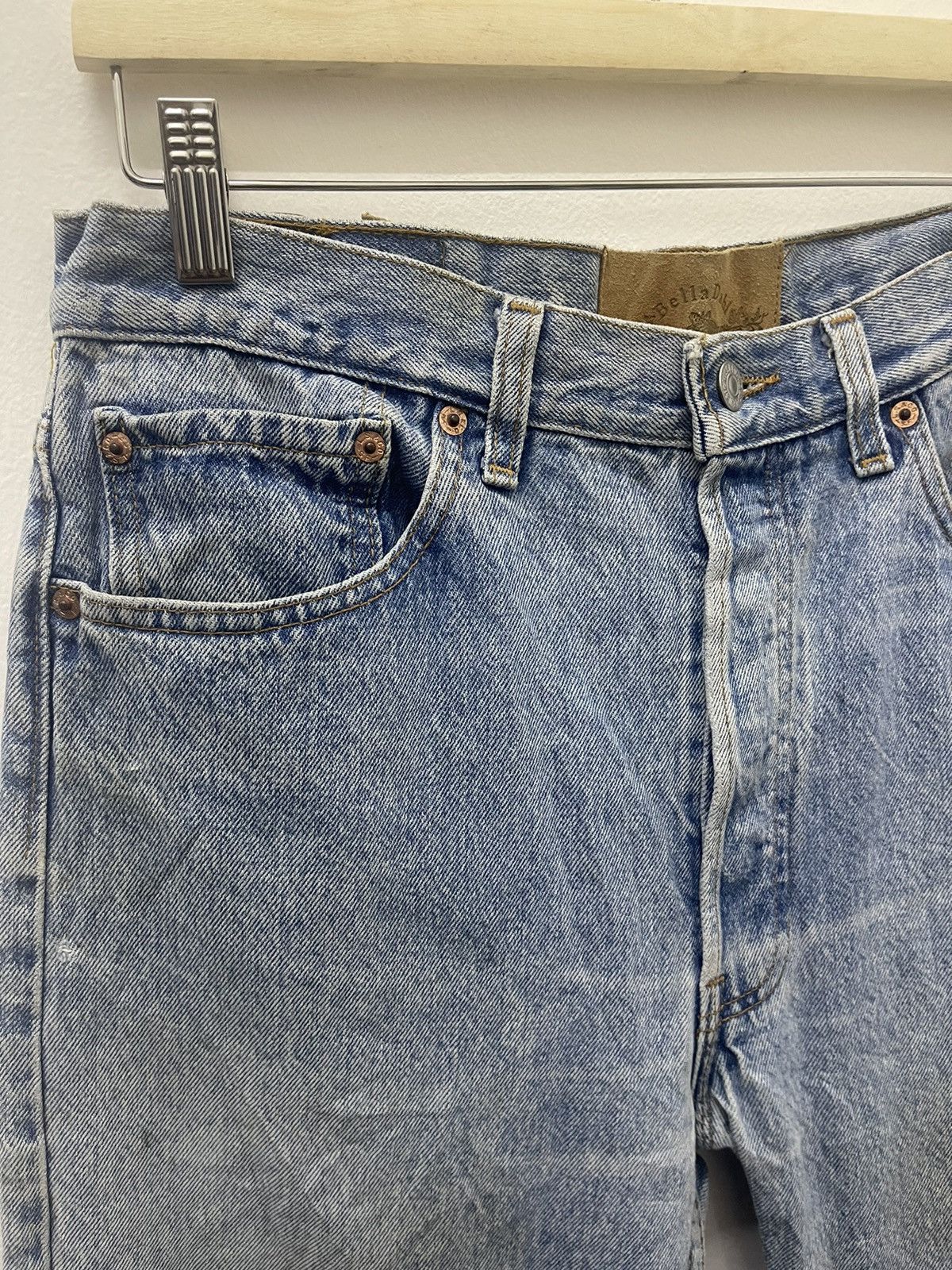 Levi's Vintage Clothing Rare Vintage 501 LEVIS X BELLA DAHL American Made Jeans Size US 34 / EU 50 - 12 Thumbnail