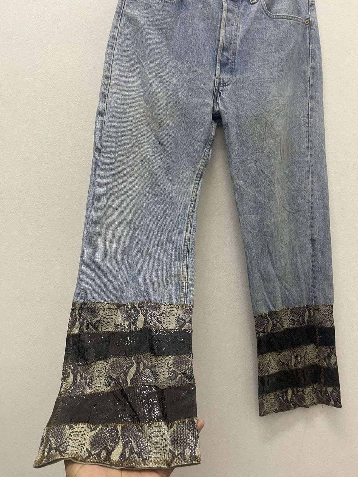 Levi's Vintage Clothing Rare Vintage 501 LEVIS X BELLA DAHL American Made Jeans Size US 34 / EU 50 - 8 Thumbnail