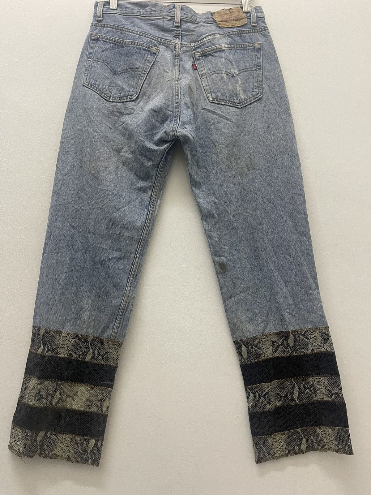 Levi's Vintage Clothing Rare Vintage 501 LEVIS X BELLA DAHL American Made Jeans Size US 34 / EU 50 - 2 Thumbnail