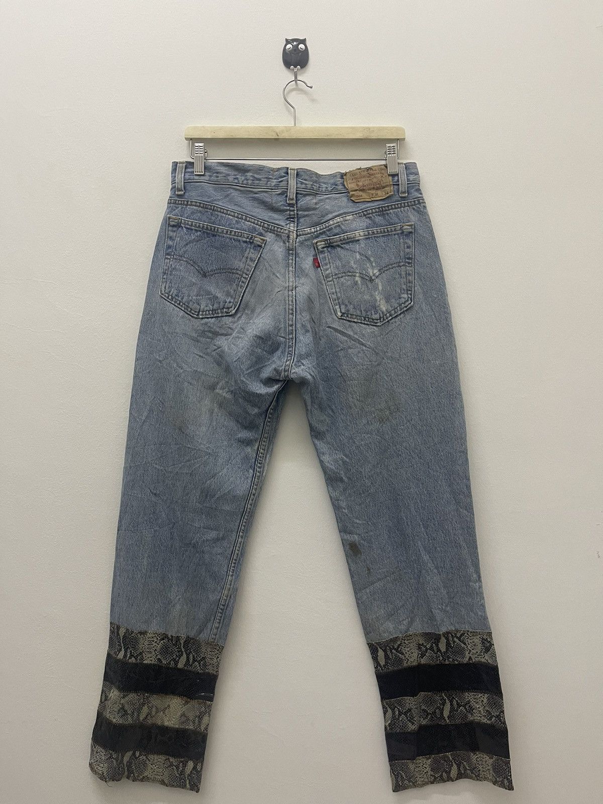 image of Vintage 501 Levis X Bella Dahl American Made Jeans in Denim, Men's (Size 34)