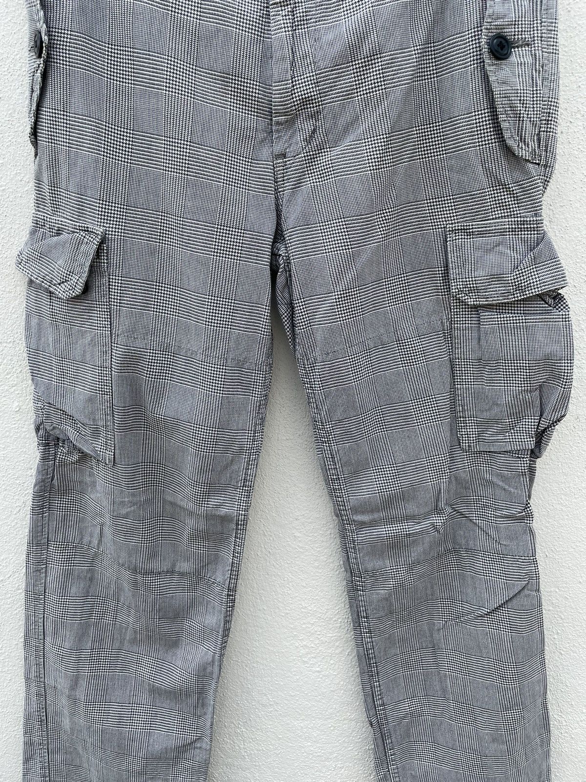 If Six Was Nine Spellbound Cargo Checker Pants Made In Japan Size US 33 - 4 Thumbnail