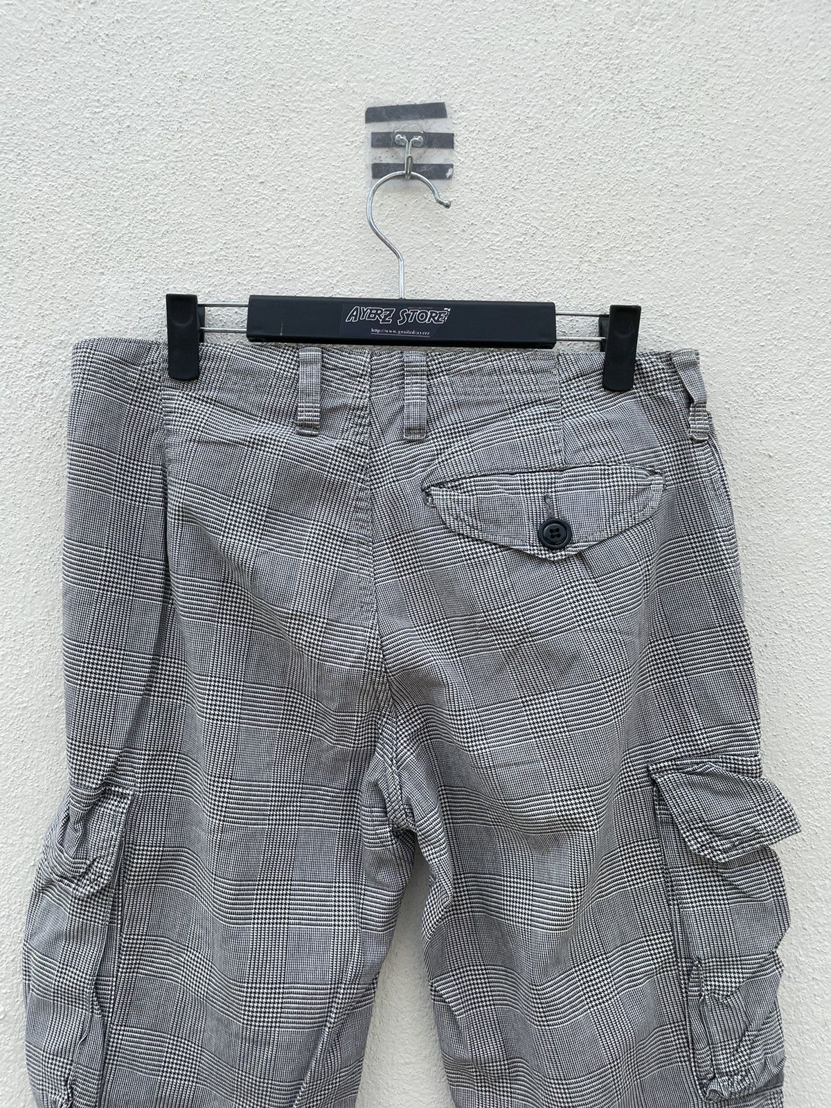 If Six Was Nine Spellbound Cargo Checker Pants Made In Japan Size US 33 - 7 Thumbnail