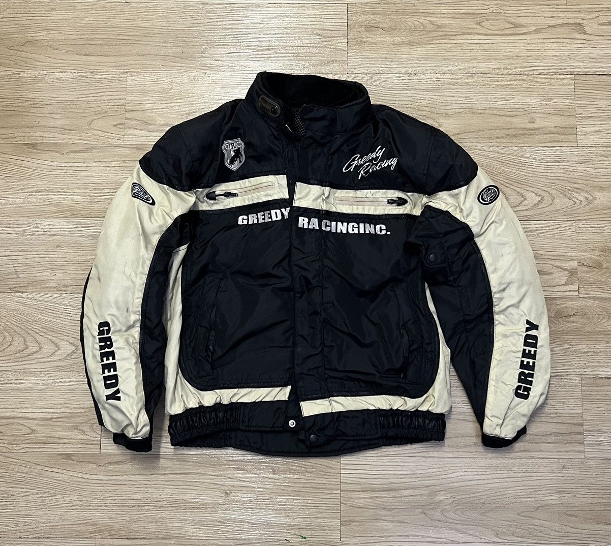 Japanese Brand × Sports Specialties Greedy Racing Motorsports Jacket Size US XL / EU 56 / 4 - 1 Thumbnail
