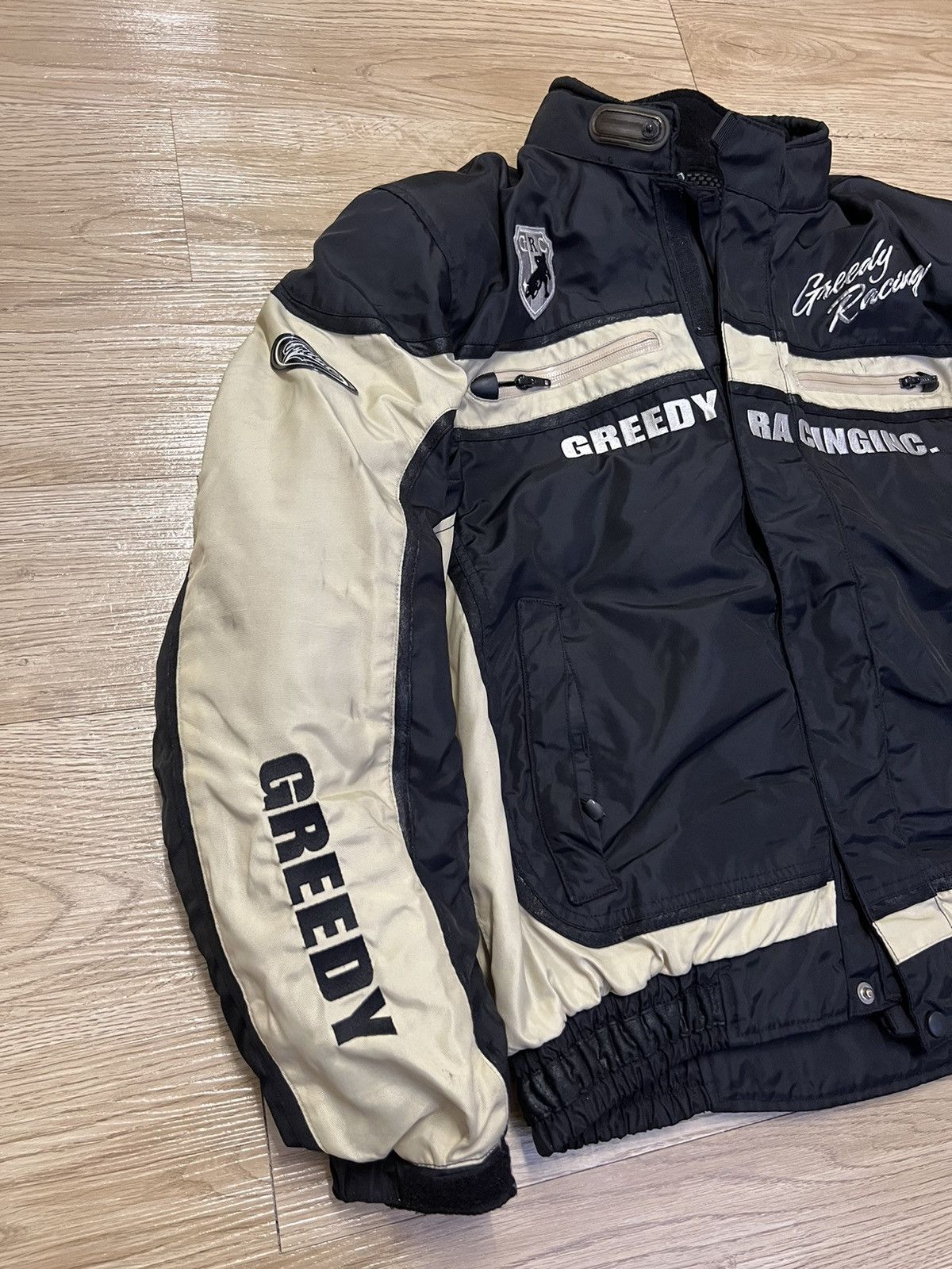 Japanese Brand × Sports Specialties Greedy Racing Motorsports Jacket Size US XL / EU 56 / 4 - 6 Thumbnail