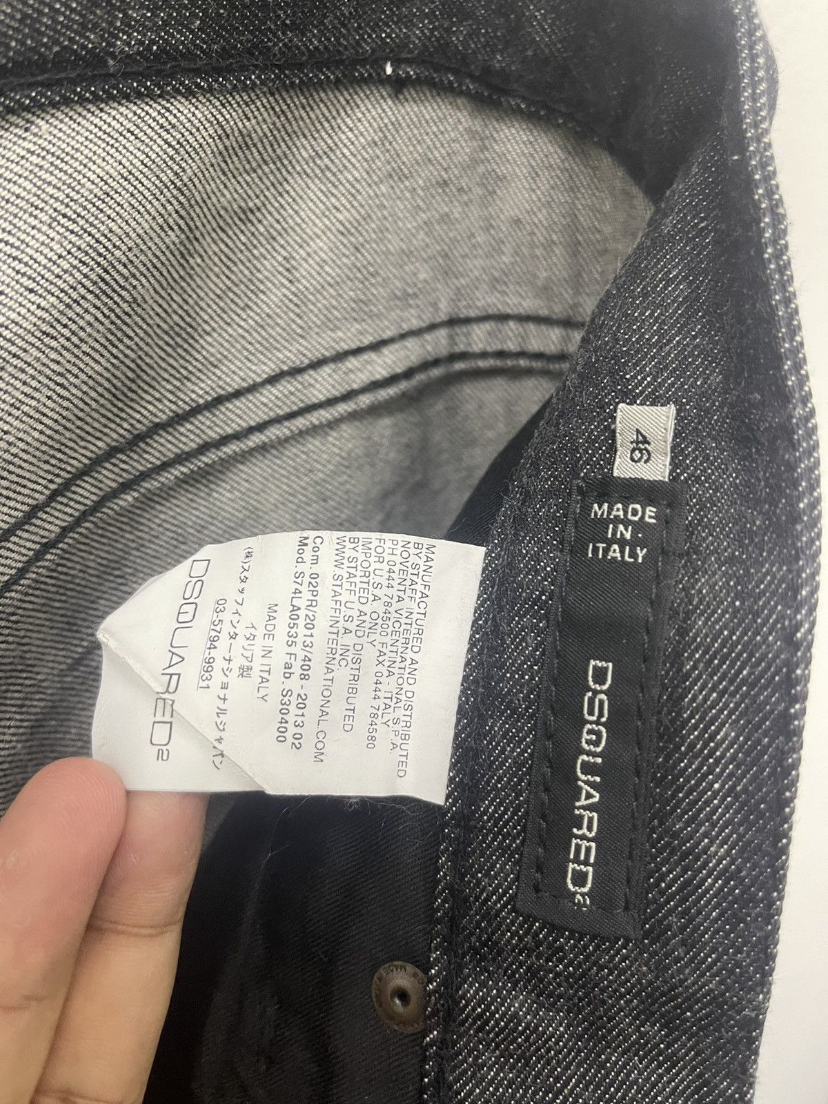 Dsquared2 Rare Vintage DSQUARED2 Made in Italy Distressed Denim Size US 32 / EU 48 - 9 Thumbnail