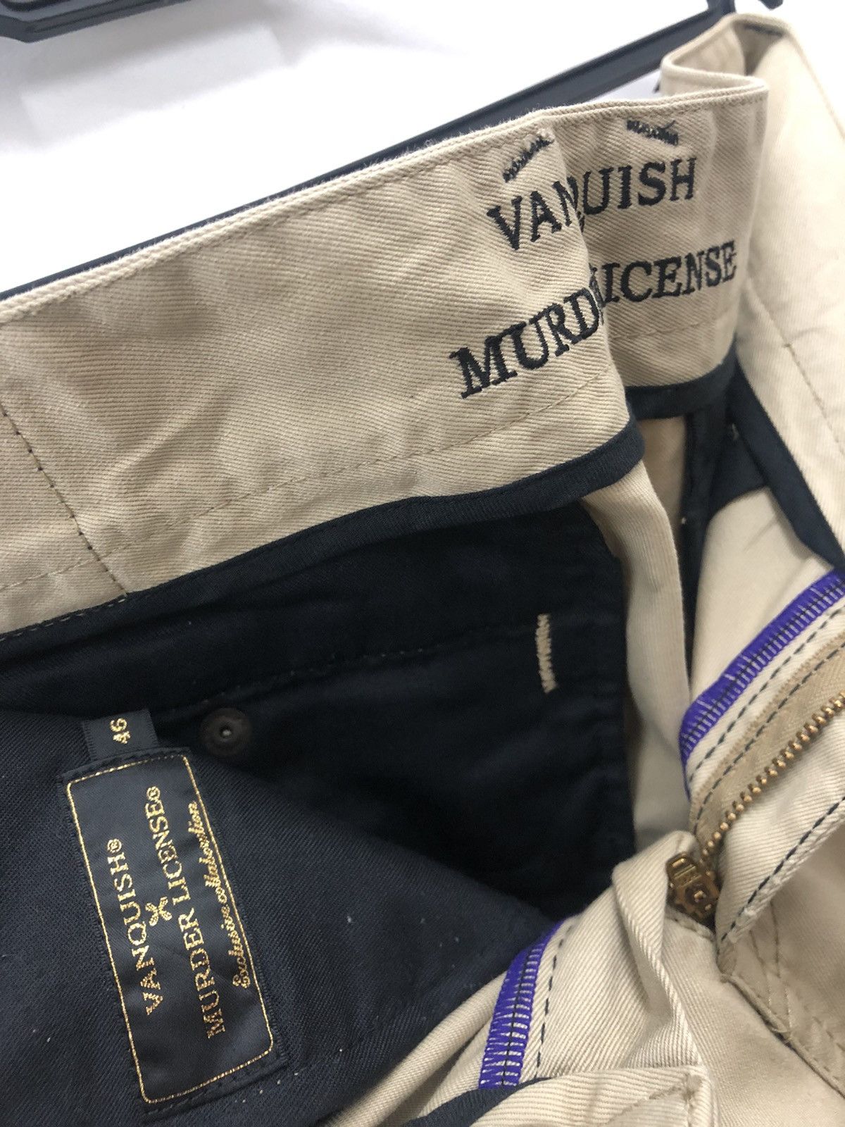 Fragment Design × Vanquish Rare VANQUISH x MURDER LICENSE Japan Flare Pant Size US 32 / EU 48 - 6 Thumbnail