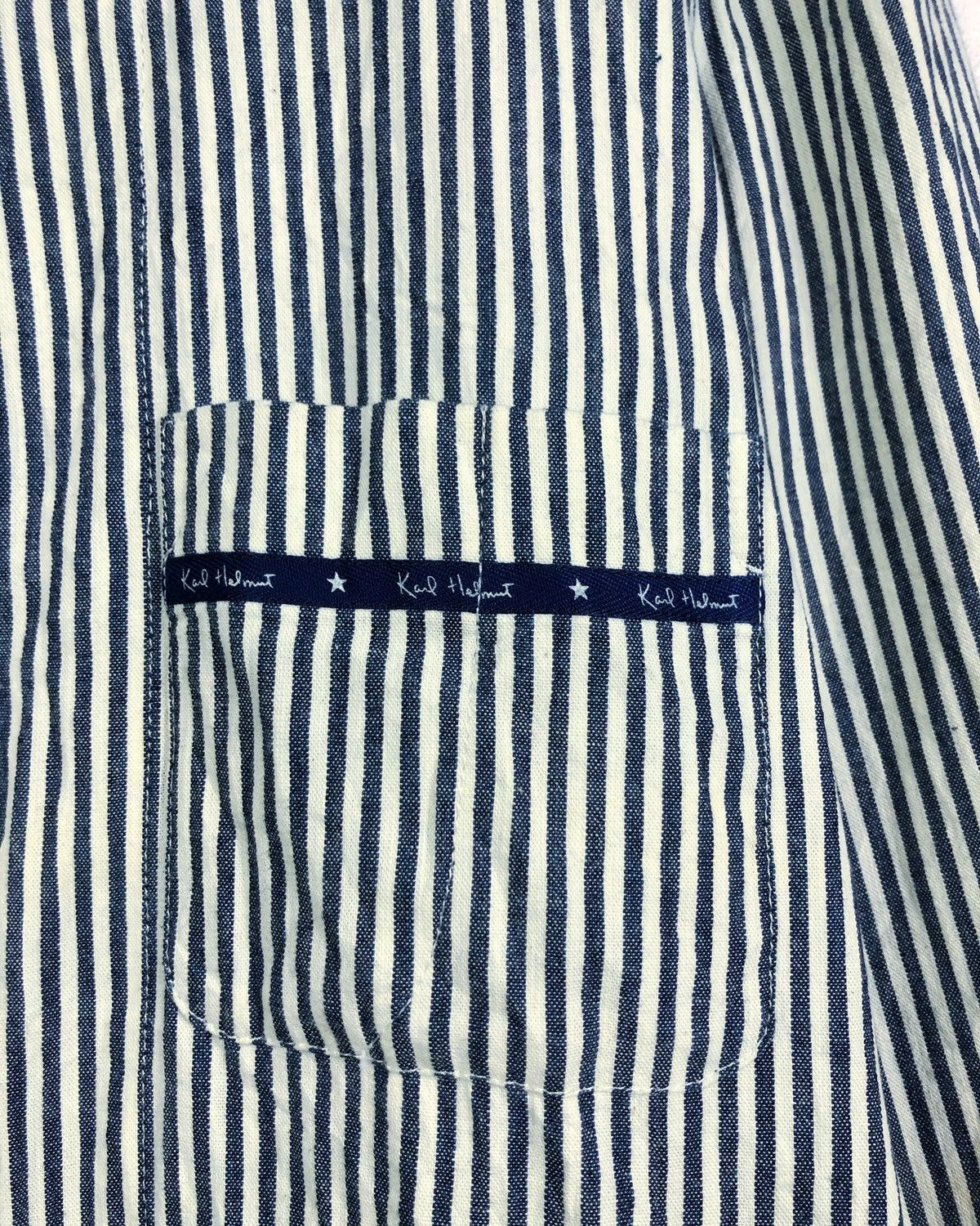 Karl Helmut Rare Vintage Karl Helmut Stripes Embroidered Light Jacket Size US L / EU 52-54 / 3 - 5 Thumbnail