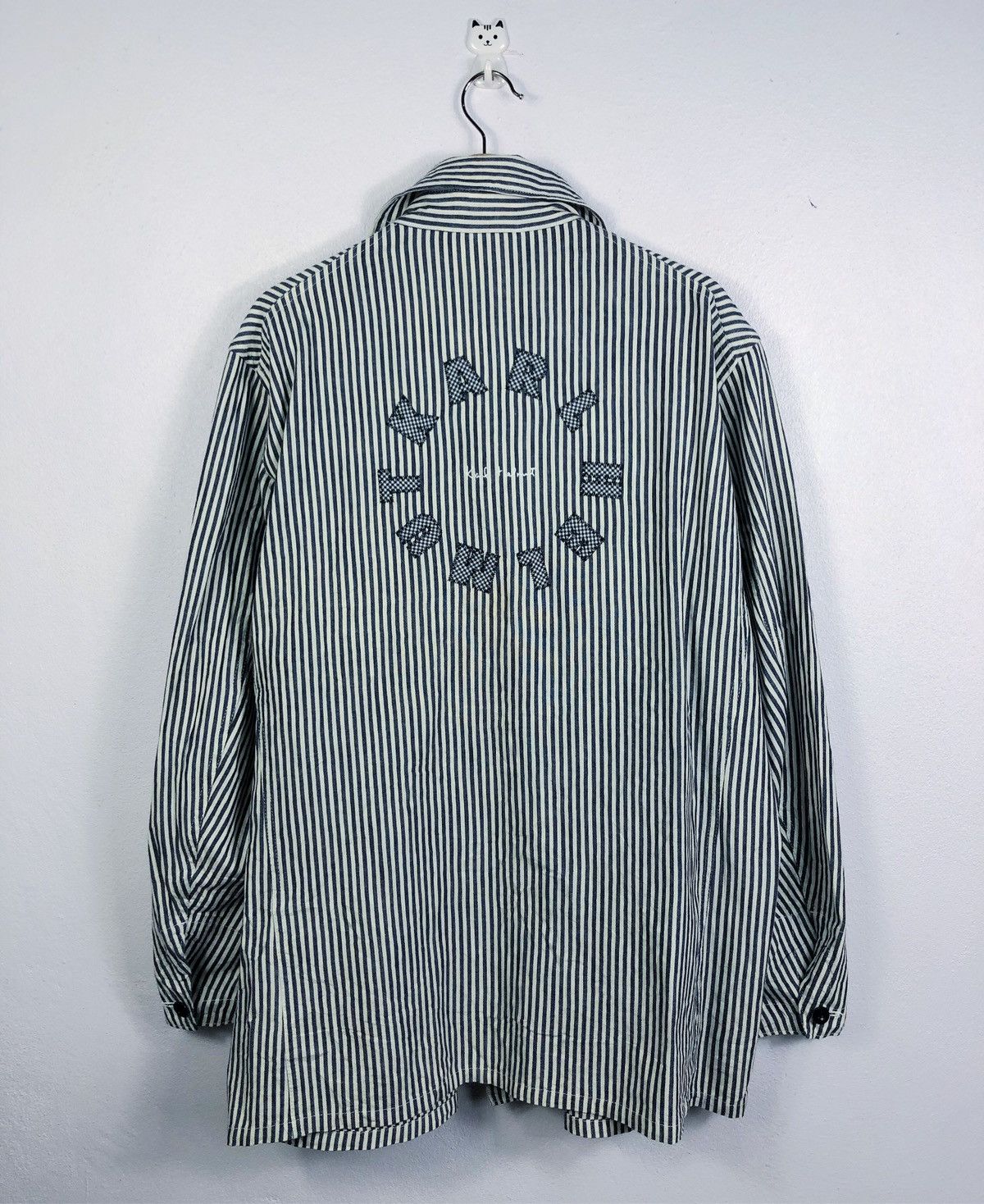 Karl Helmut Rare Vintage Karl Helmut Stripes Embroidered Light Jacket Size US L / EU 52-54 / 3 - 1 Thumbnail
