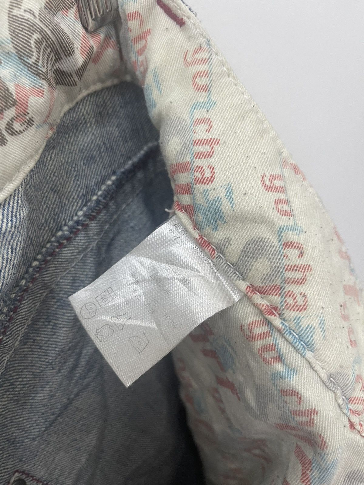 Gotcha Rare Vintage GOTCHA Patches Distressed Thrashed Denim Jeans Size US 32 / EU 48 - 5 Thumbnail