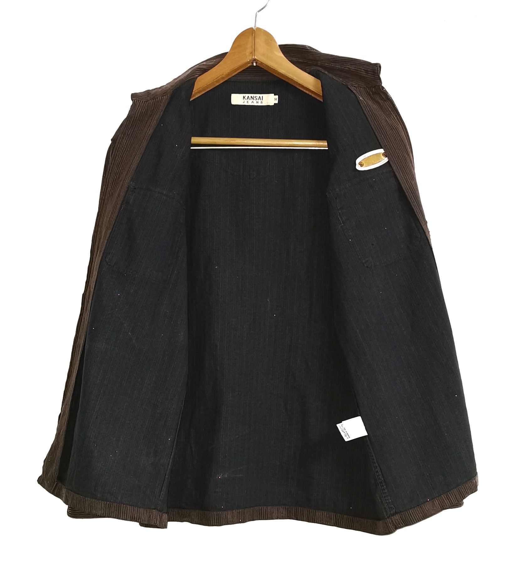 Japanese Brand Kansai Jeans Courduroy Jacket Size US M / EU 48-50 / 2 - 4 Thumbnail