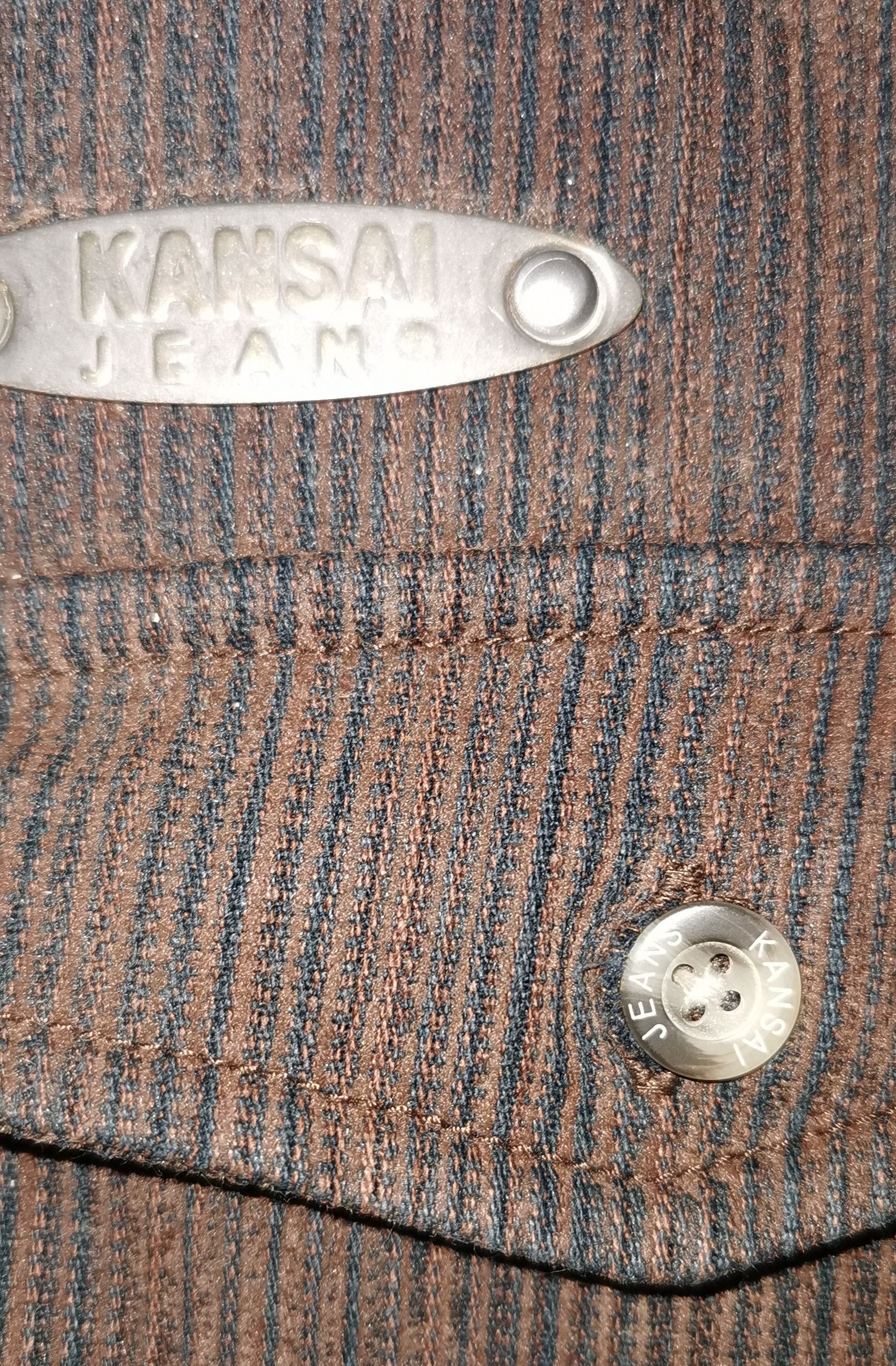 Japanese Brand Kansai Jeans Courduroy Jacket Size US M / EU 48-50 / 2 - 5 Thumbnail
