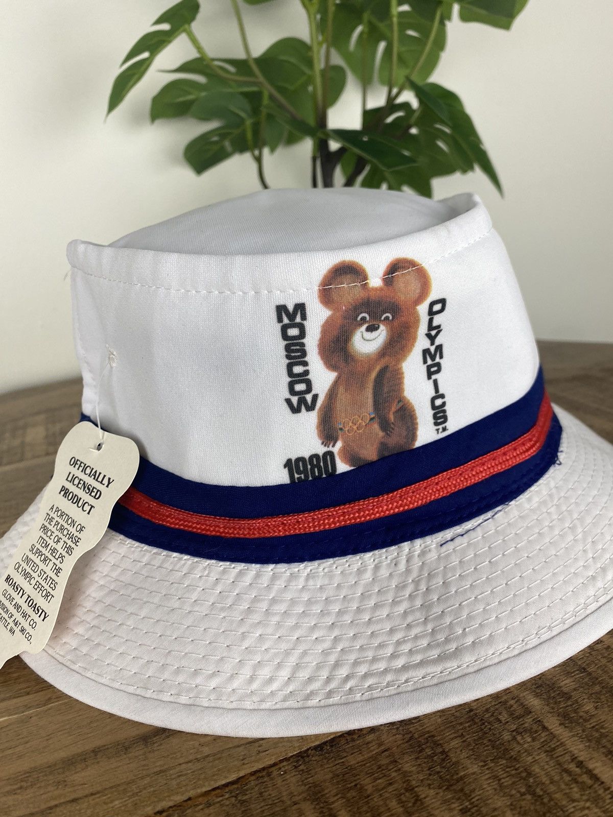 USA Olympics × Vintage Vintage Olympics Bucket Hat Size ONE SIZE - 3 Thumbnail