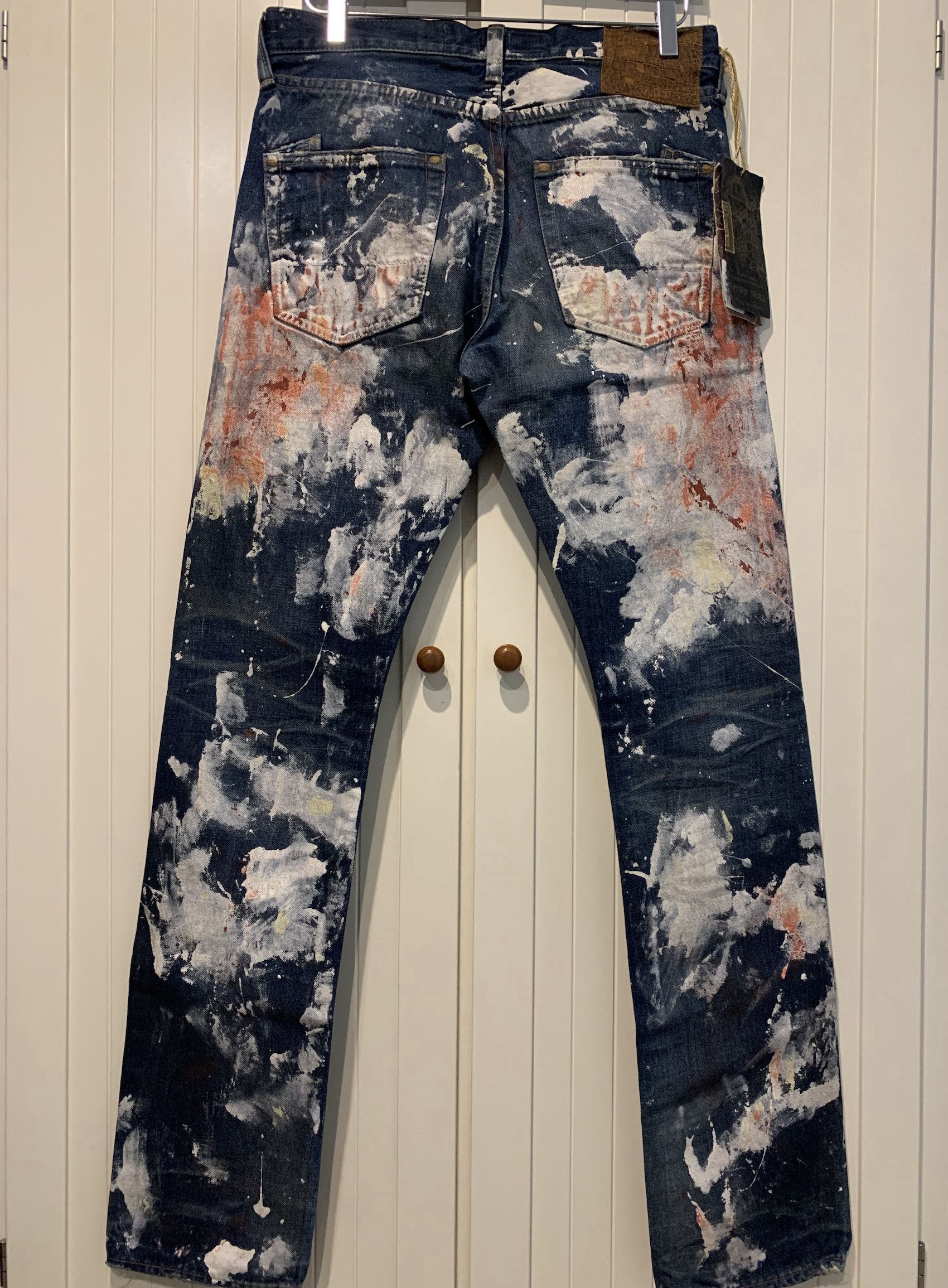 Prps SS'16 Jeans Demon Painted Denim Size US 30 / EU 46 - 2 Thumbnail
