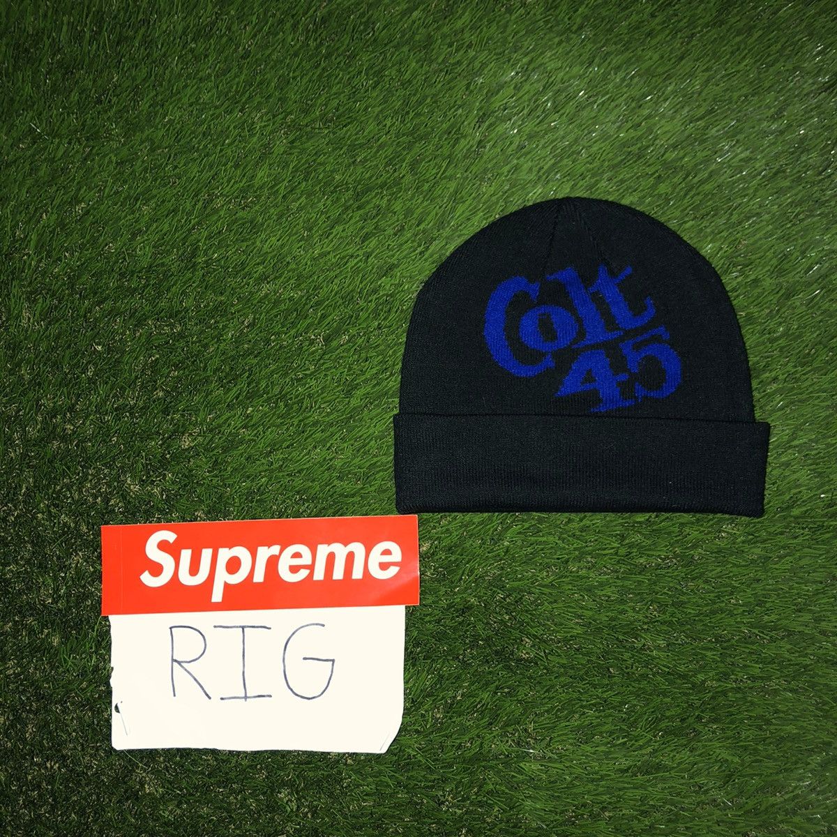 Fuck The Population Colt 45 Beanie Size ONE SIZE - 2 Thumbnail