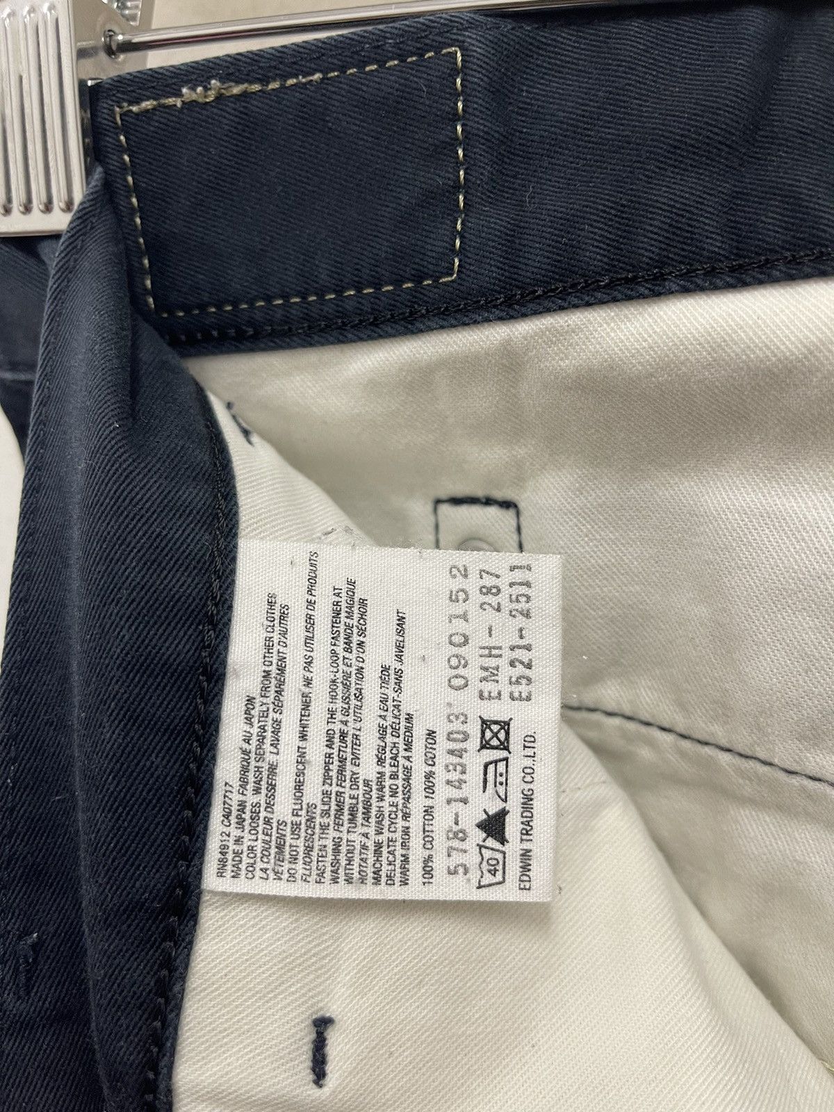 Margaret Howell Rare MARGARET HOWELL X EDWIN Buckle Back Japan Pant Size US 28 / EU 44 - 7 Thumbnail