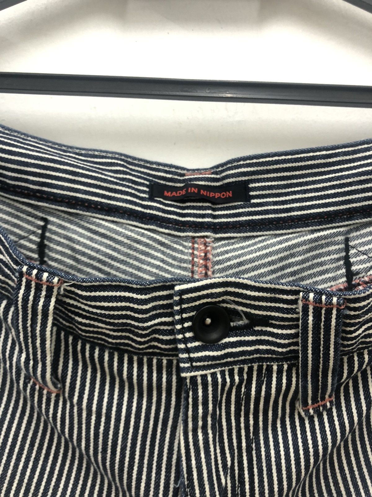 If Six Was Nine Rare Vintage ET BOITE Japan Buckle Back Striped Hickory Size US 34 / EU 50 - 5 Thumbnail