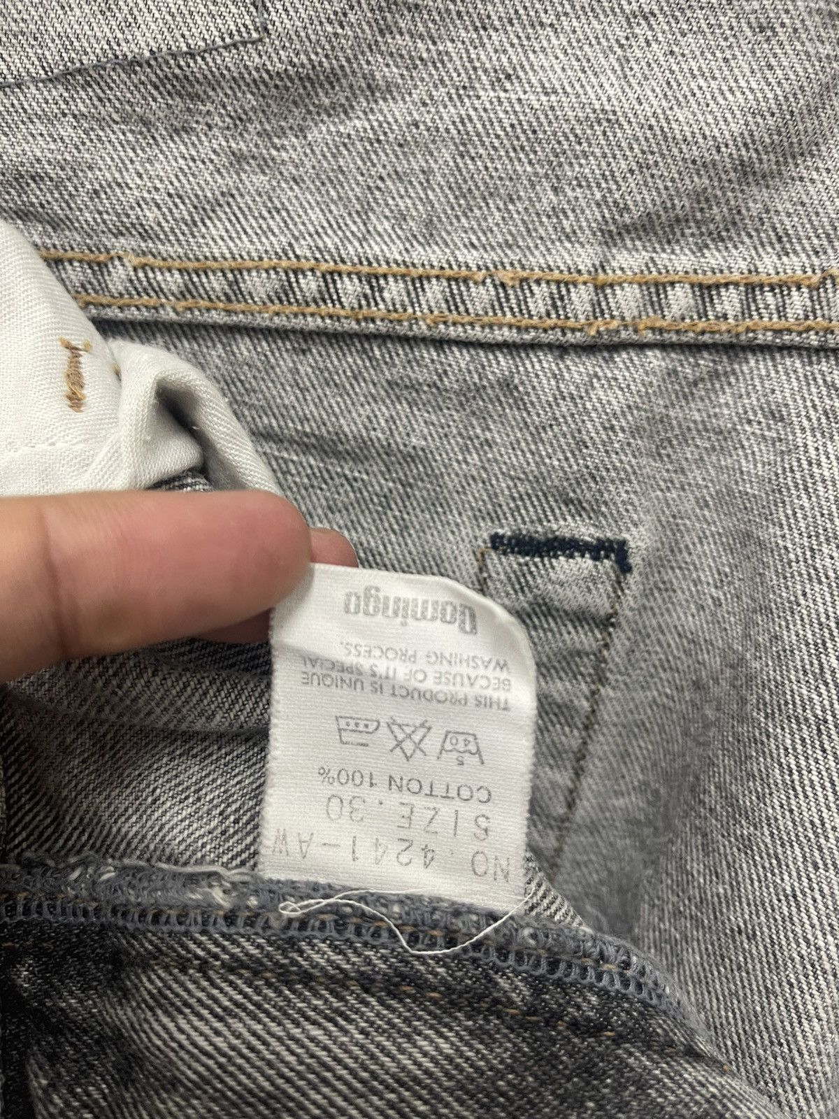Spellbound Rare Vintage SPELLBOUND Domingo Japan Distressed Jeans Size US 30 / EU 46 - 7 Thumbnail