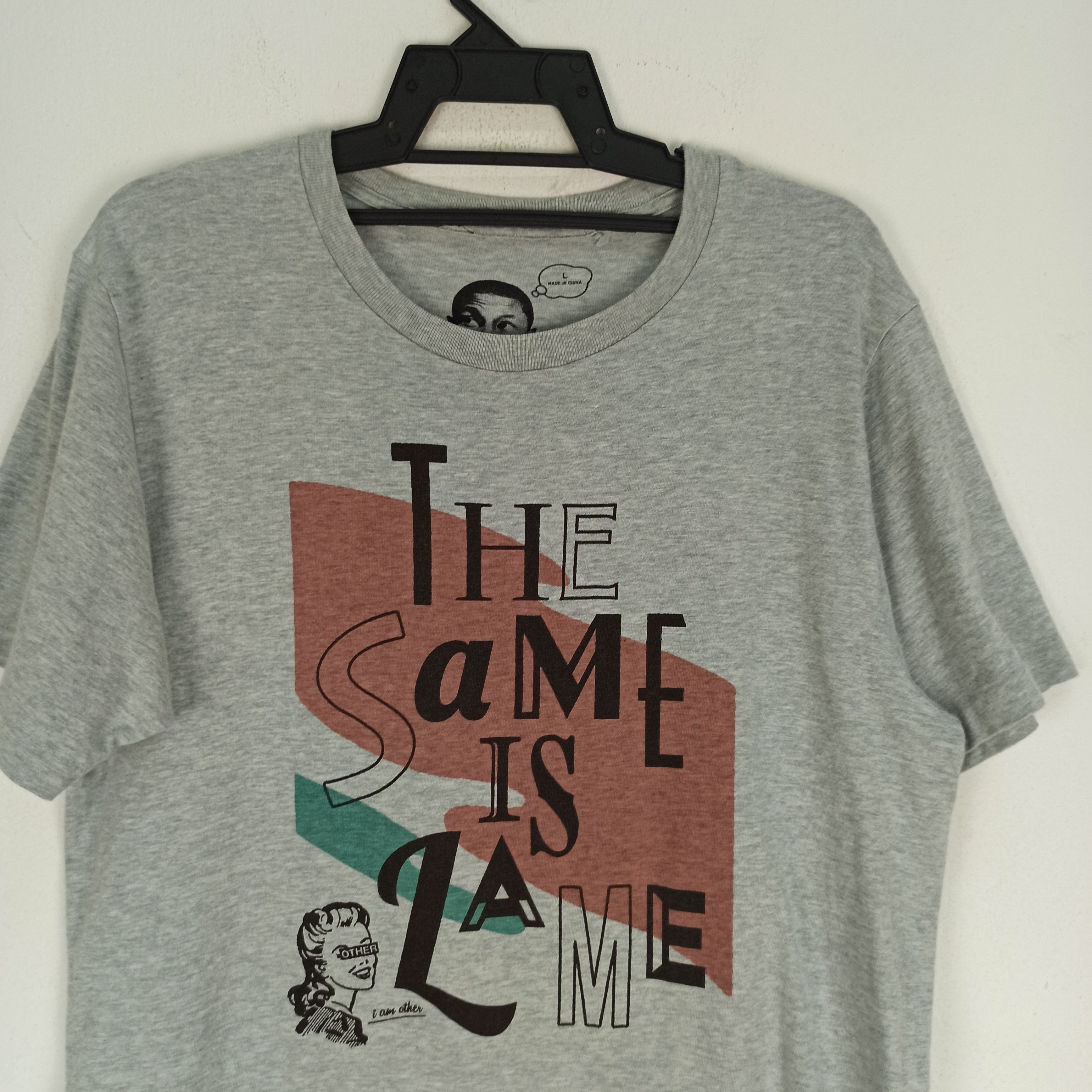 Pharrell × Uniqlo Pharrell Willams The Same Is Lame I am Other by Uniqlo Size US L / EU 52-54 / 3 - 2 Thumbnail