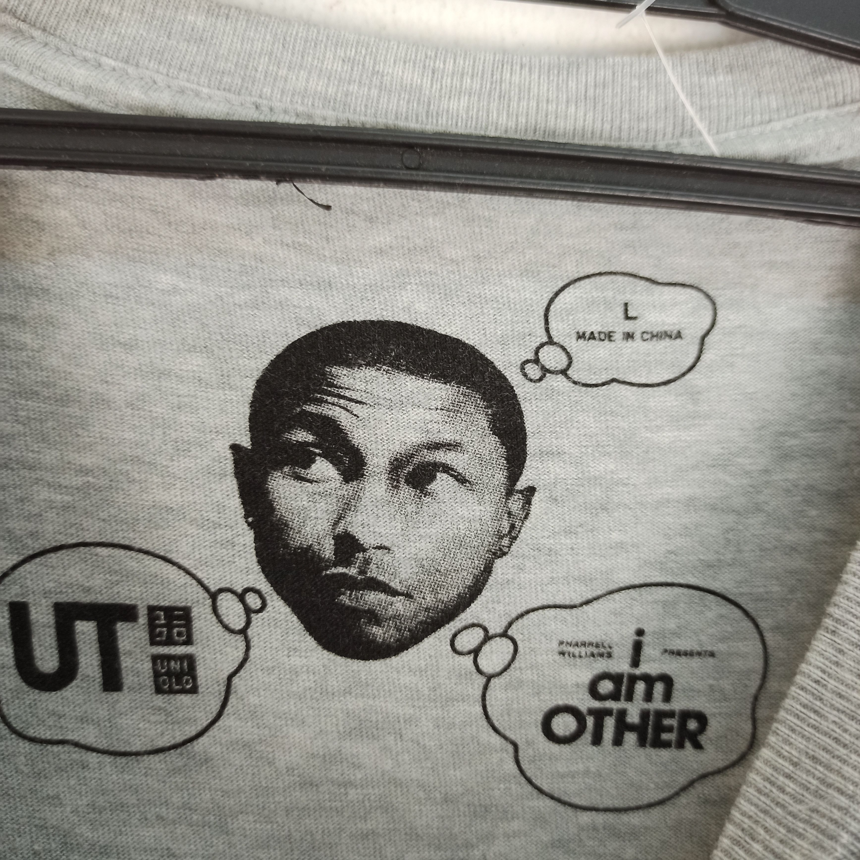 Pharrell × Uniqlo Pharrell Willams The Same Is Lame I am Other by Uniqlo Size US L / EU 52-54 / 3 - 7 Thumbnail