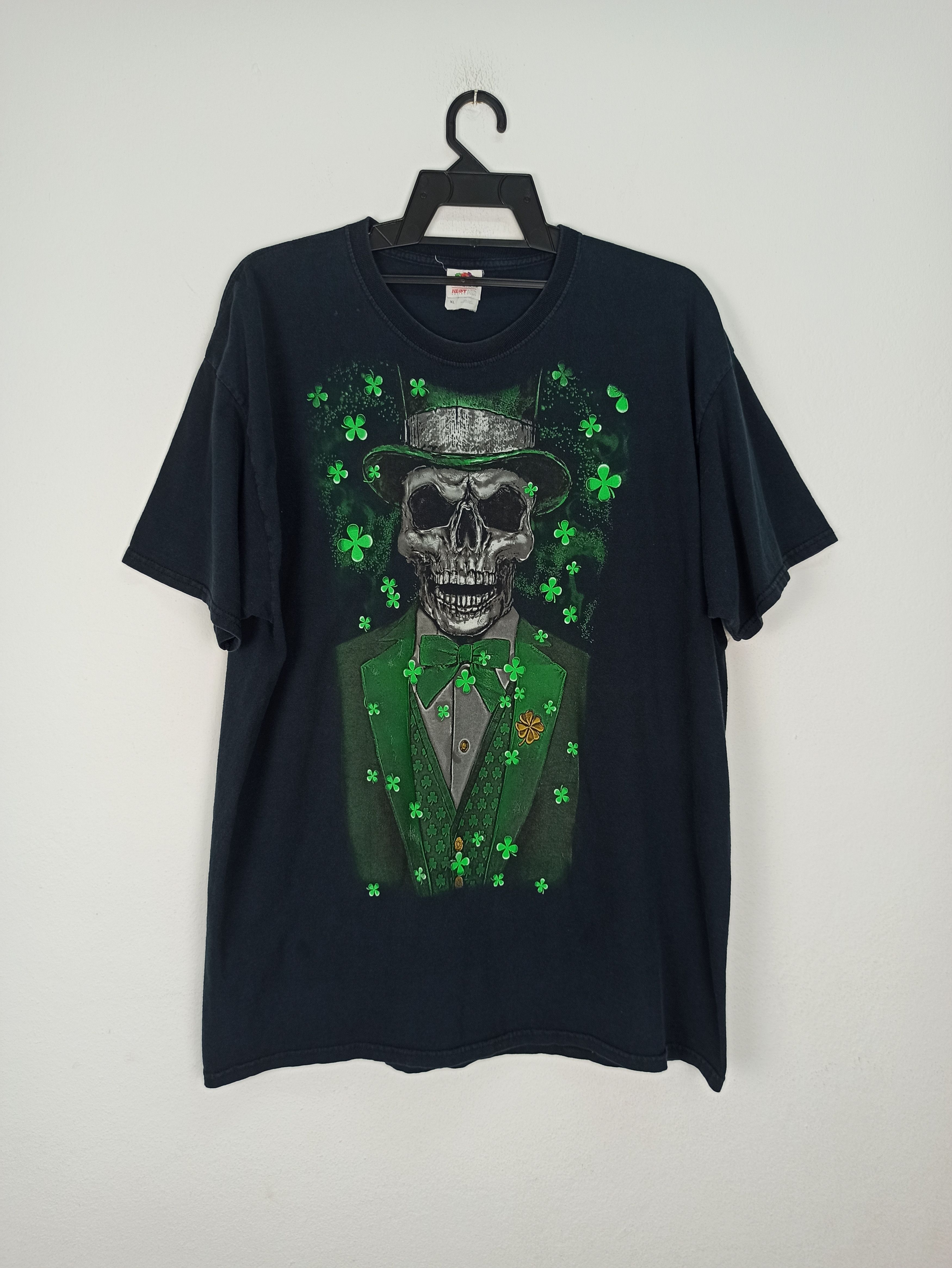 Fruit Of The Loom × Vintage 🔥Vintage🔥 Skulls T-shirt Fruit Of The Loom Size US XL / EU 56 / 4 - 1 Thumbnail