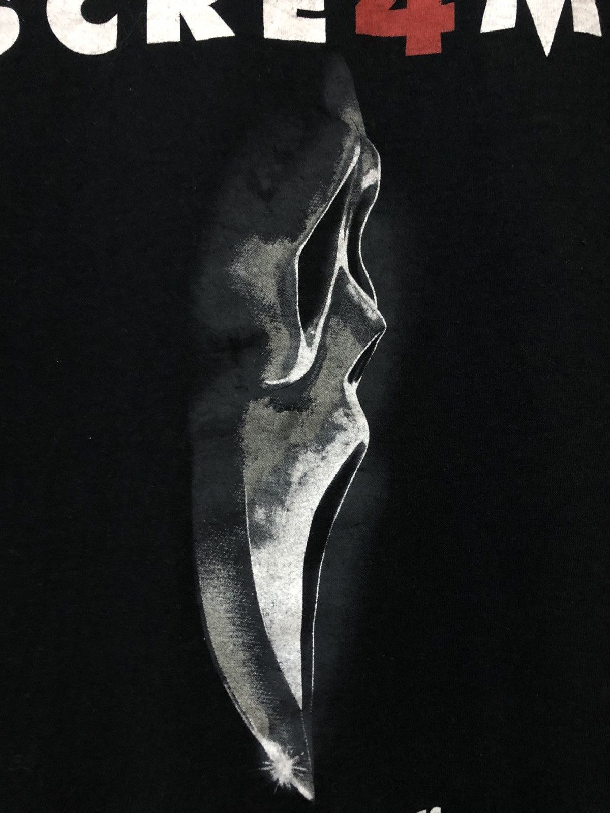 Expert Horror Rare Scream 4 ‘SCRE4M’ Movie Ghostface Horror Tee Shirt Size US L / EU 52-54 / 3 - 3 Thumbnail