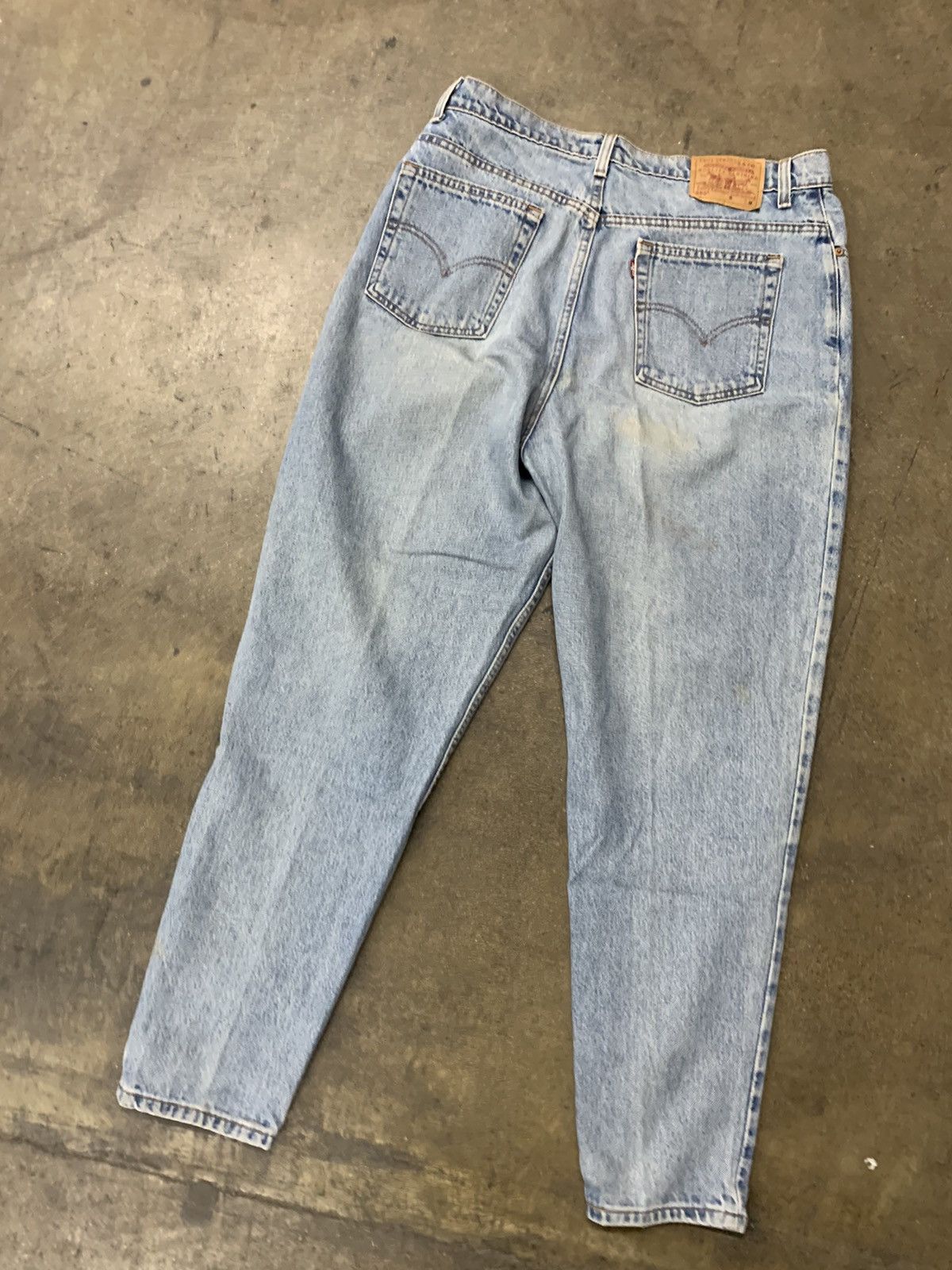Jean × Levi's × Vintage Vintage Levi’s 550 Relaxed Faded Fit Made in USA Jeans Size US 37 - 2 Thumbnail