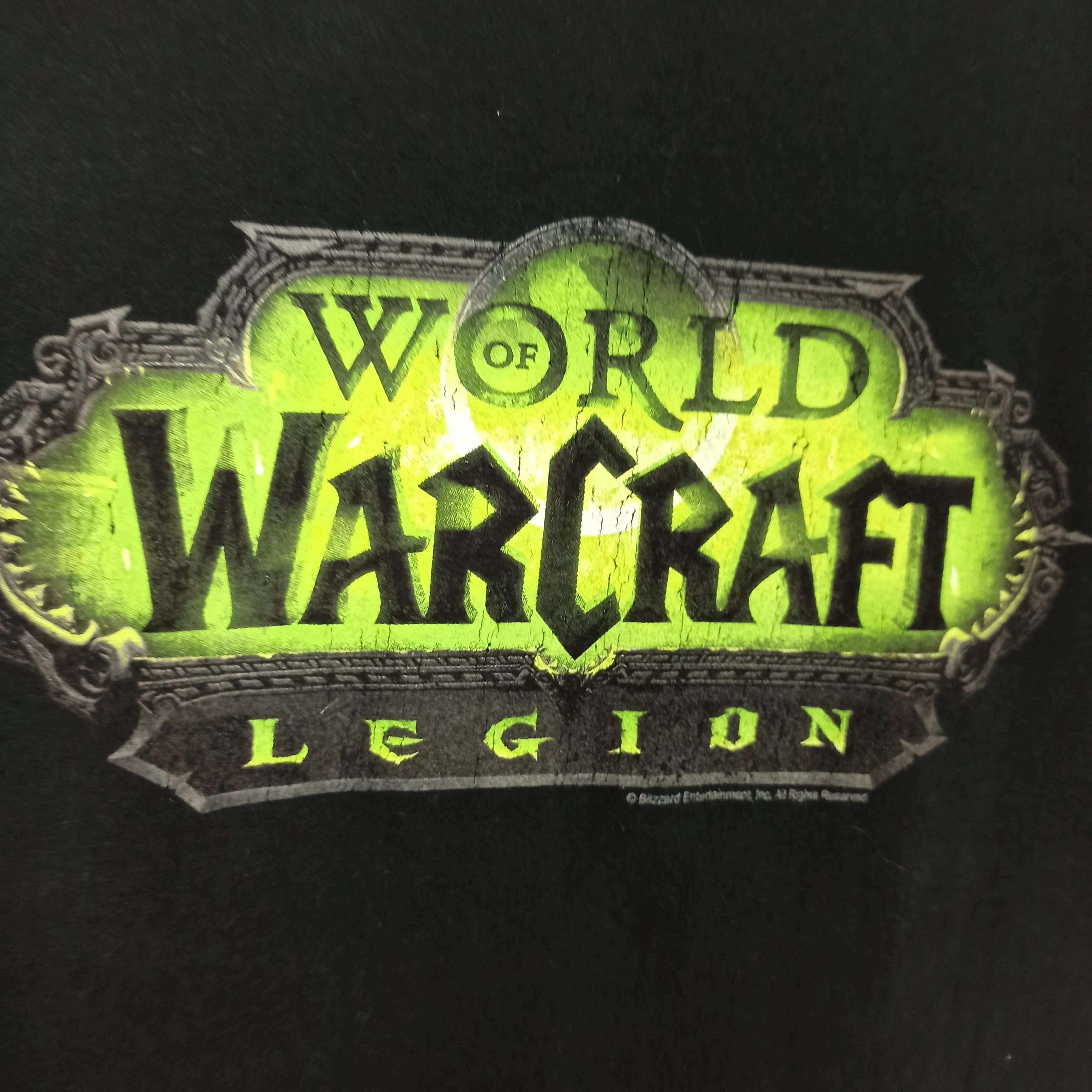 Microsoft Blizzard Entertainment World Of Warcraft Legion Tshirt Size US M / EU 48-50 / 2 - 3 Thumbnail