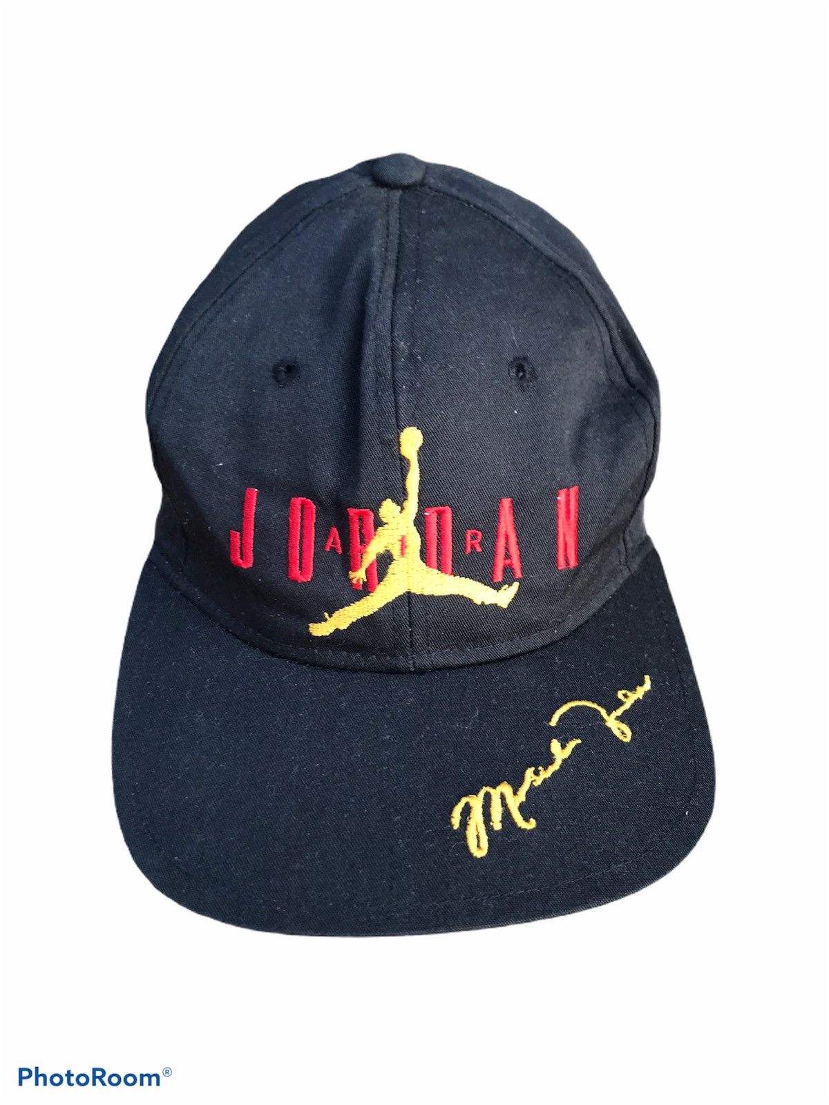 vintage rare 90s nike x air jordan 23 with signature cap
