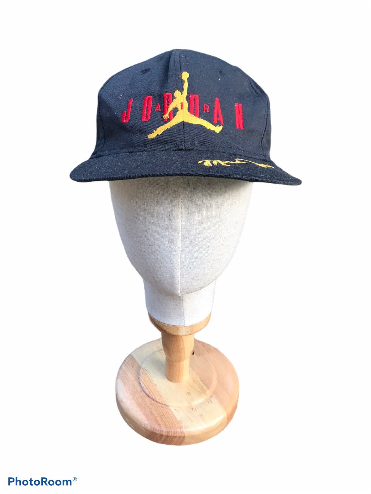 Nike vintage rare 90s nike x air jordan 23 with signature cap Size ONE SIZE - 2 Thumbnail
