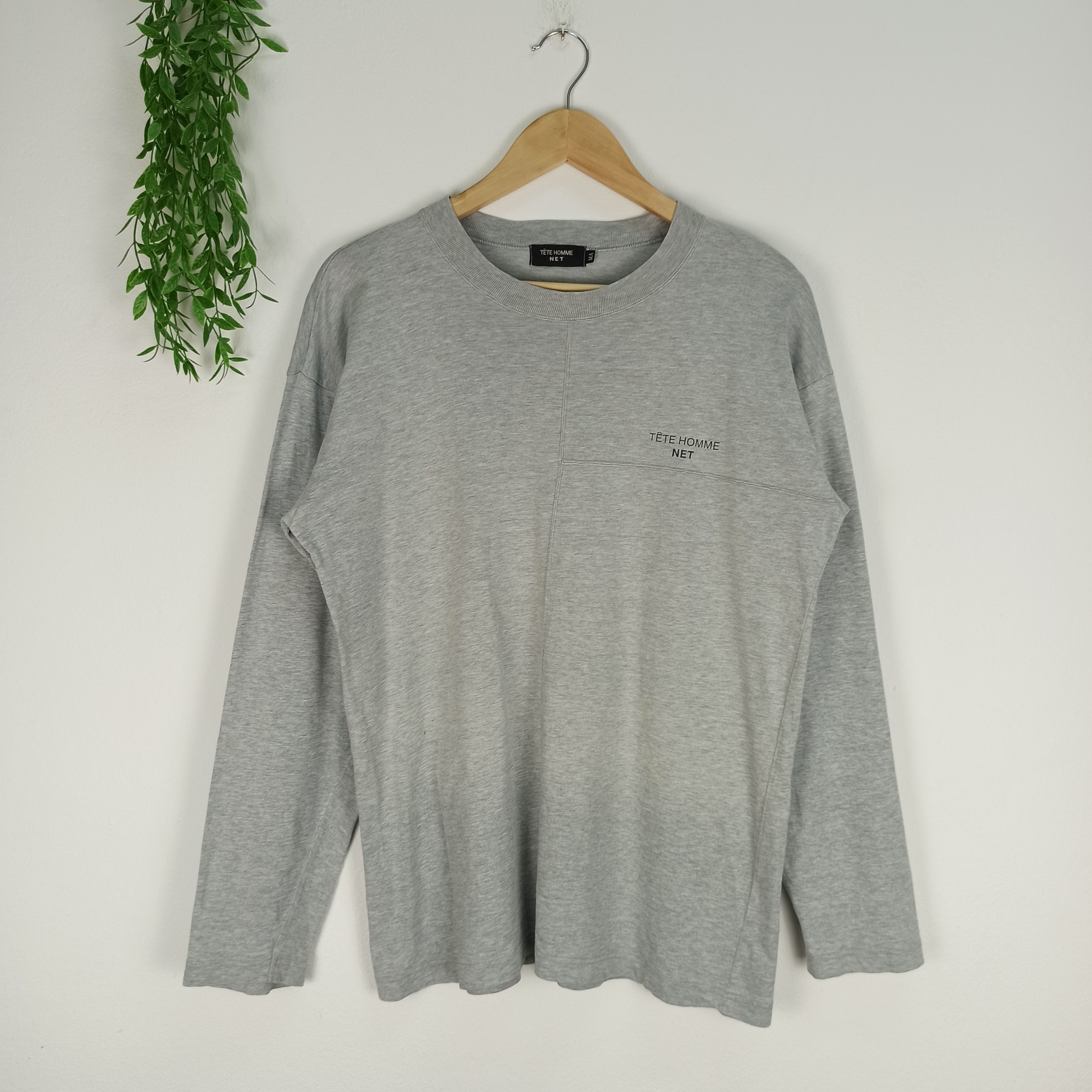 Issey Miyake TETE HOMME NET LONG SLEEVE TSHIRT Size US M / EU 48-50 / 2 - 1 Thumbnail