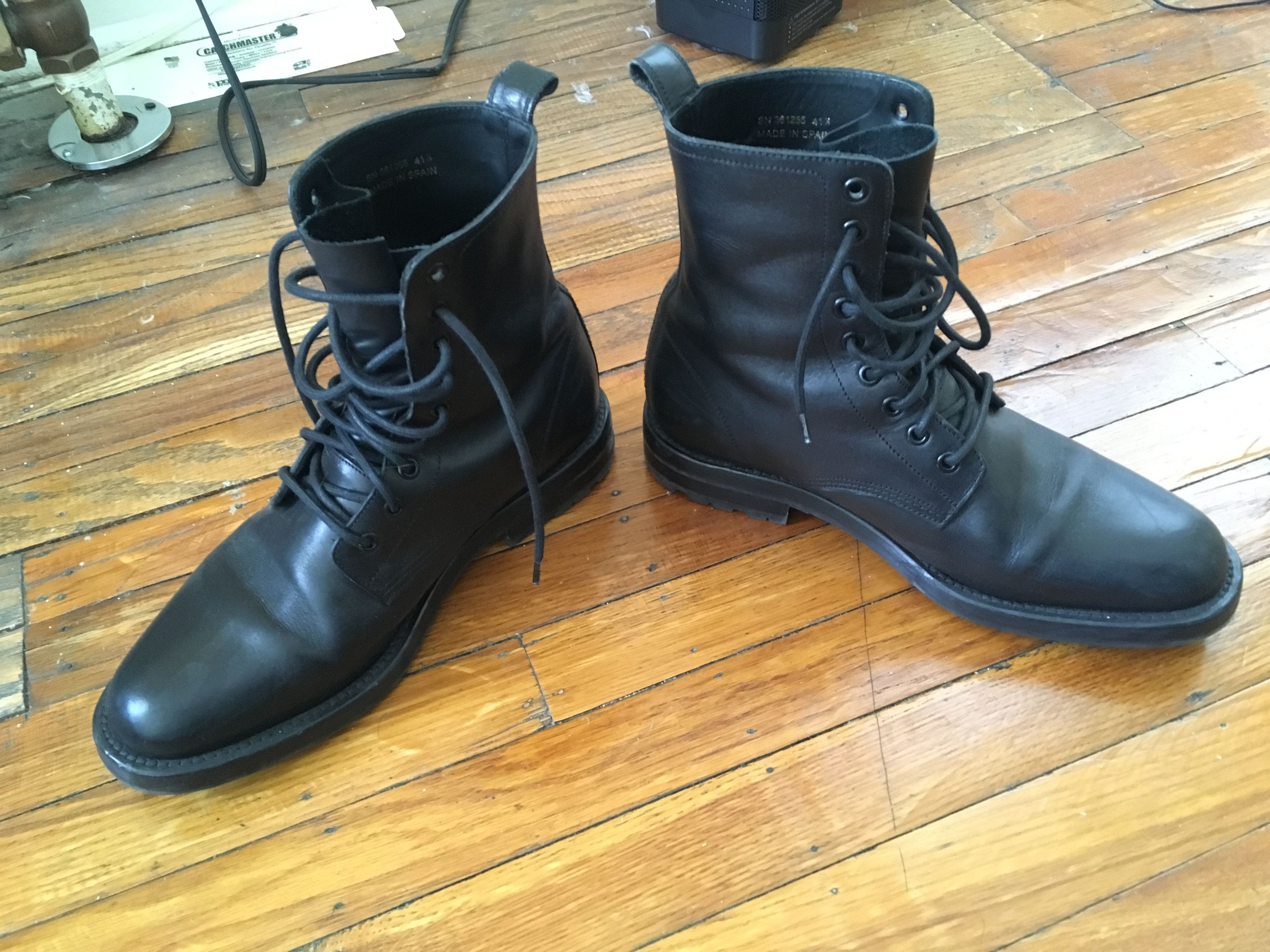 Rick Owens Bozo Tractor Beetle Boots