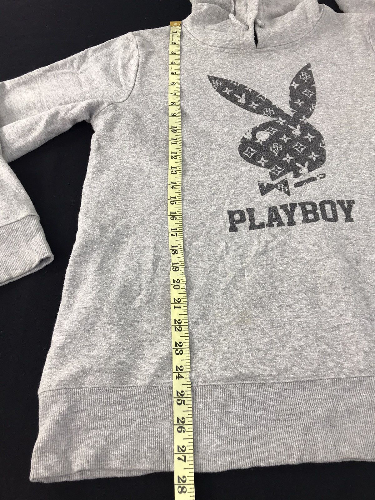 Playboy Playboy Bunny Head Monogram lv Logo Hoodies Size US L / EU 52-54 / 3 - 8 Thumbnail