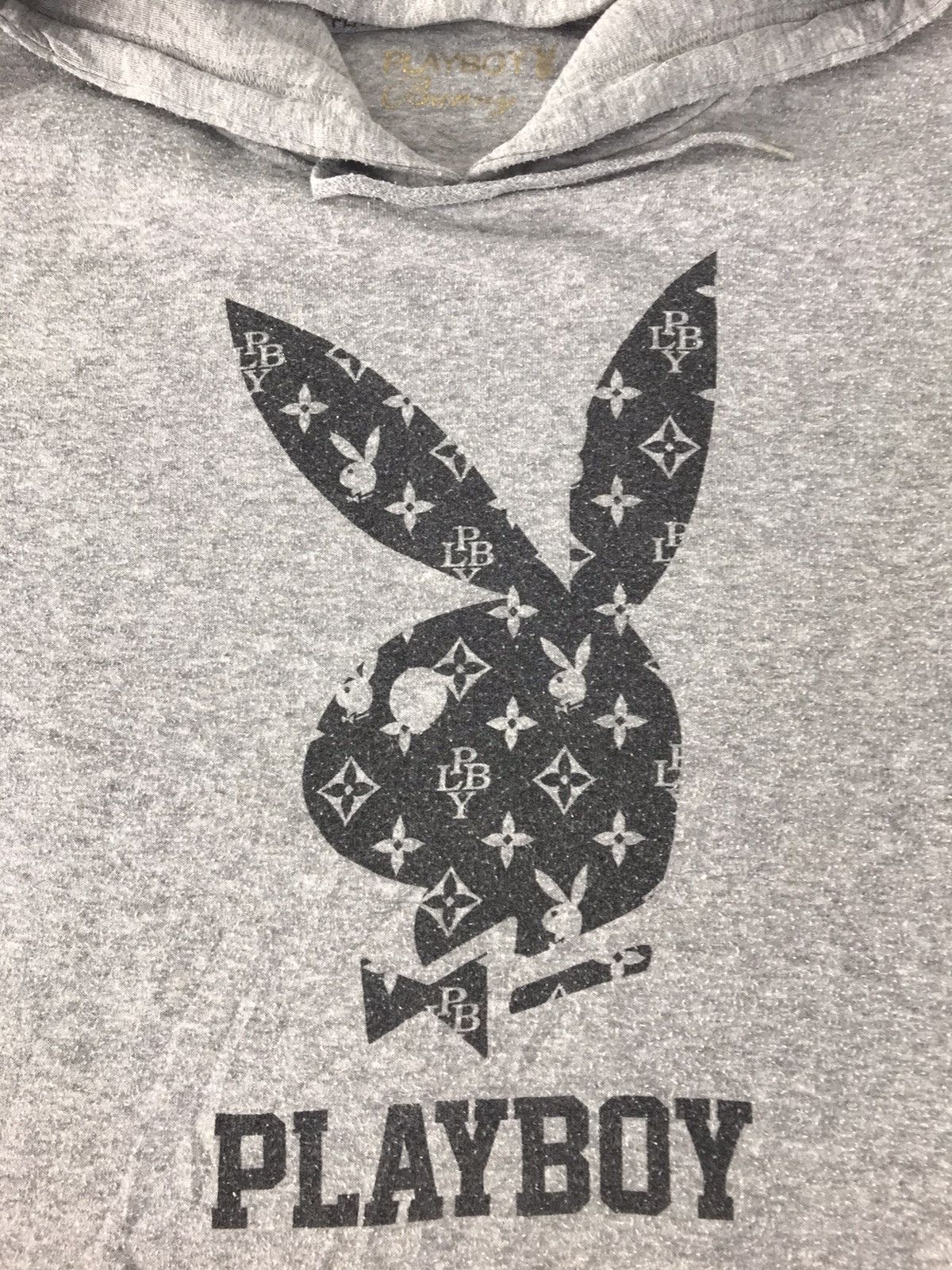 Playboy Playboy Bunny Head Monogram lv Logo Hoodies Size US L / EU 52-54 / 3 - 1 Thumbnail