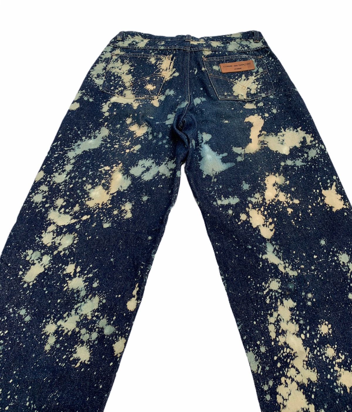 Comme des Garcons × Comme des Garcons Homme Plus 🇯🇵MEGA RARE‼️CDG HOMME Acids Wash Denim Trousers Pants Size US 30 / EU 46 - 4 Thumbnail