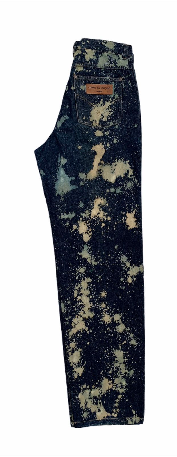 Comme des Garcons × Comme des Garcons Homme Plus 🇯🇵MEGA RARE‼️CDG HOMME Acids Wash Denim Trousers Pants Size US 30 / EU 46 - 8 Thumbnail