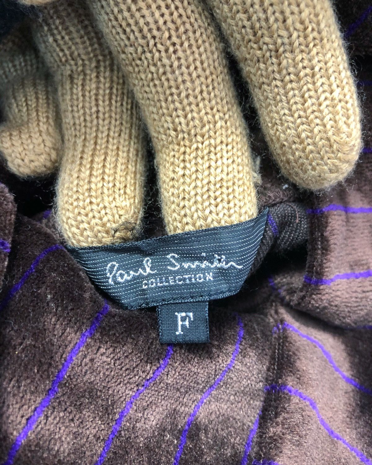 Paul Smith Rare Paul Smith Velvet Turtleneck Sweatshirt Size US XL / EU 56 / 4 - 7 Thumbnail