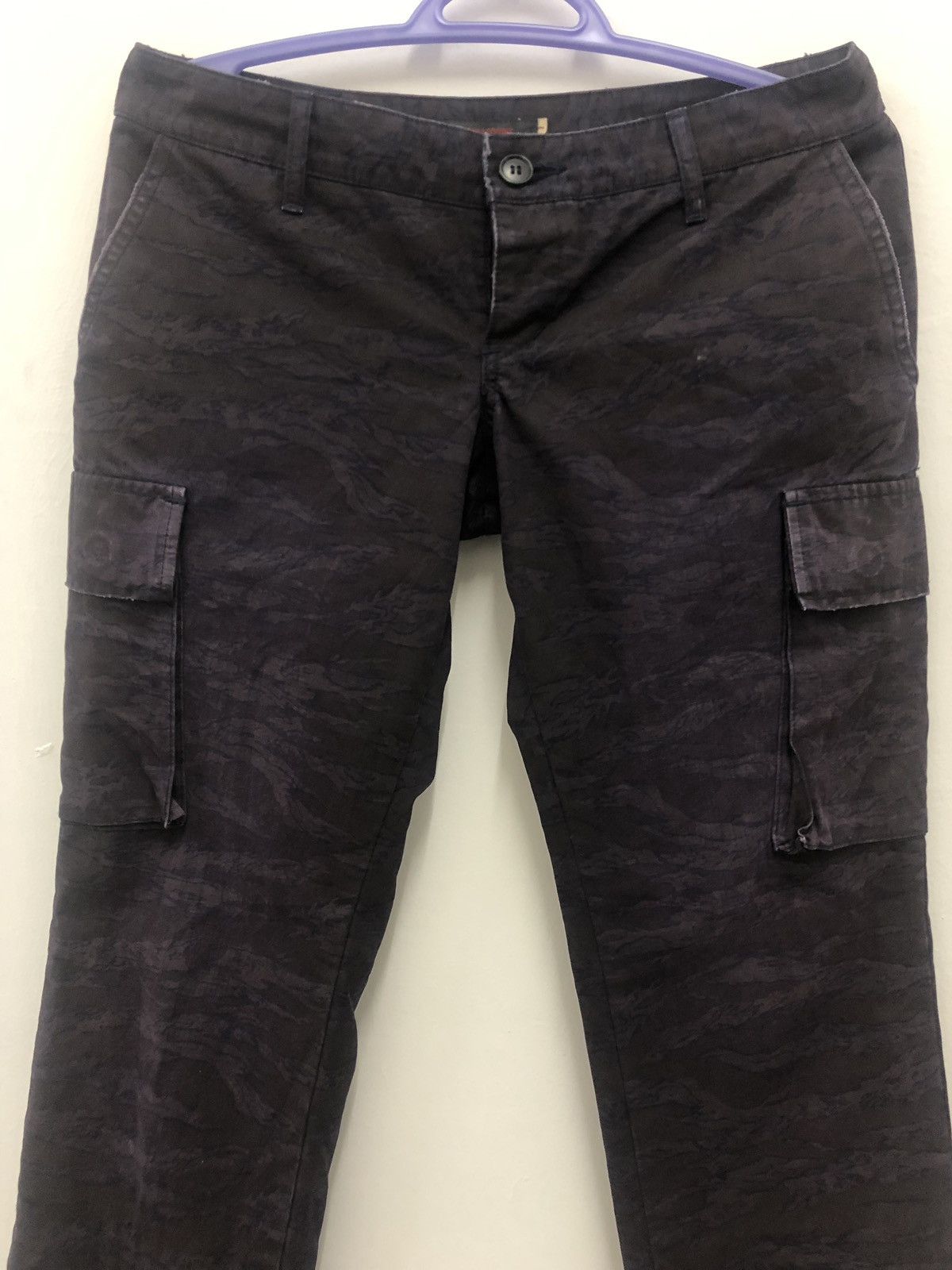 Full Count & Co. Vintage Fullcount Japan Camo Cargo Tactical Pocket Pant Size US 31 - 3 Thumbnail