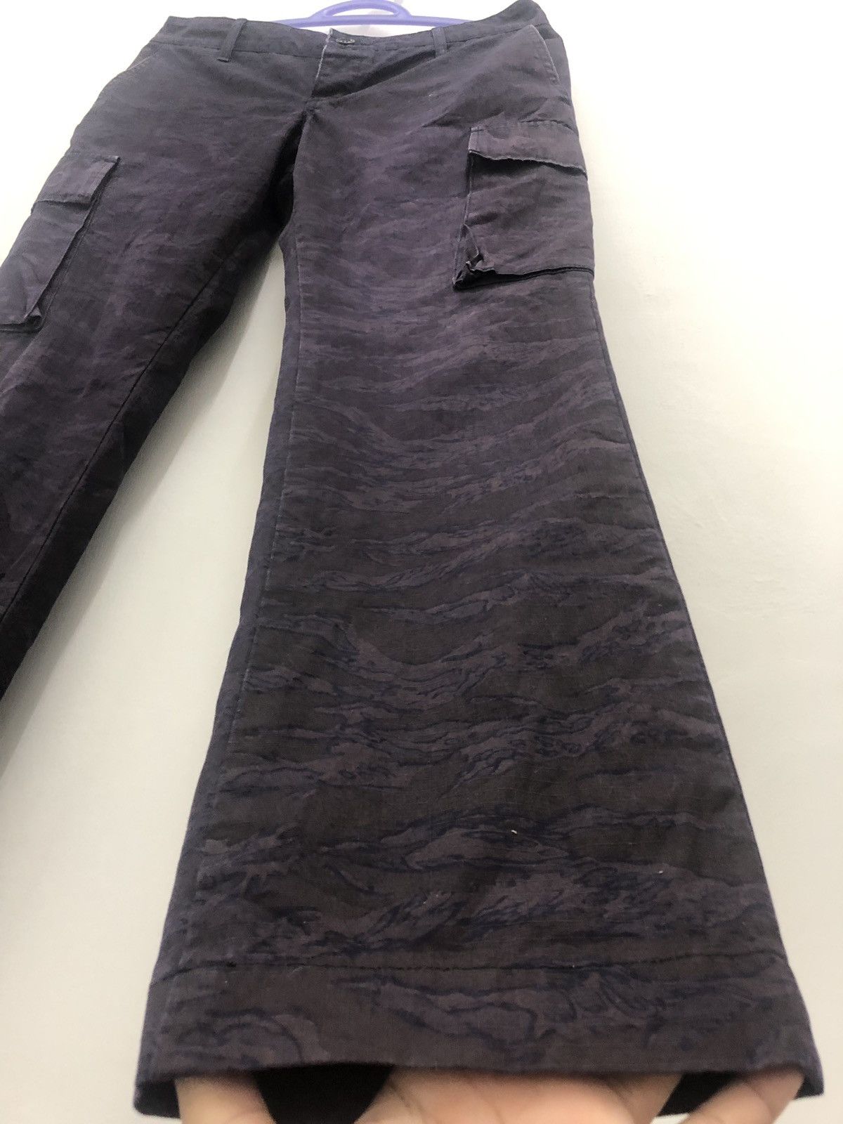 Full Count & Co. Vintage Fullcount Japan Camo Cargo Tactical Pocket Pant Size US 31 - 2 Thumbnail